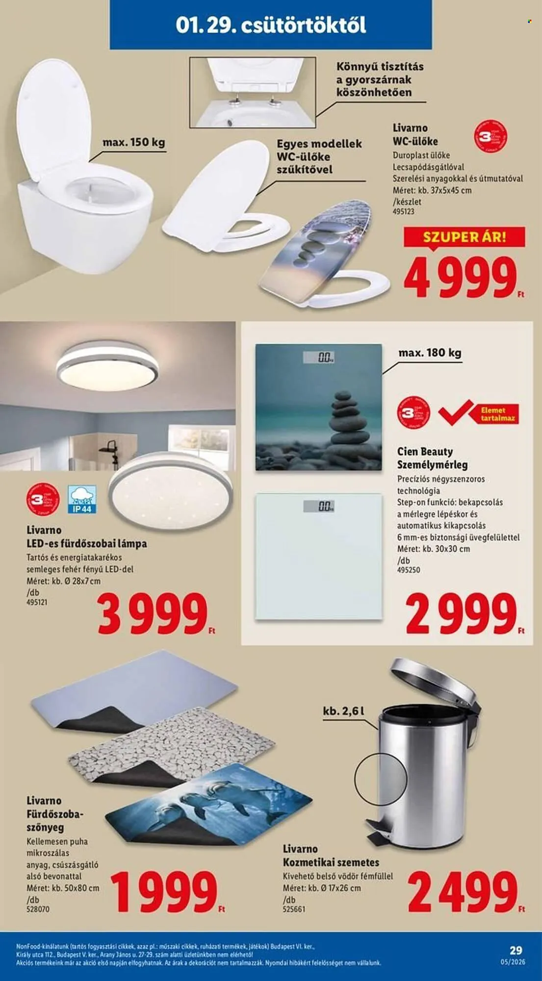 Katalógus Lidl akciós újság január 29.-tól február 4.-ig 2026. - Oldal 29