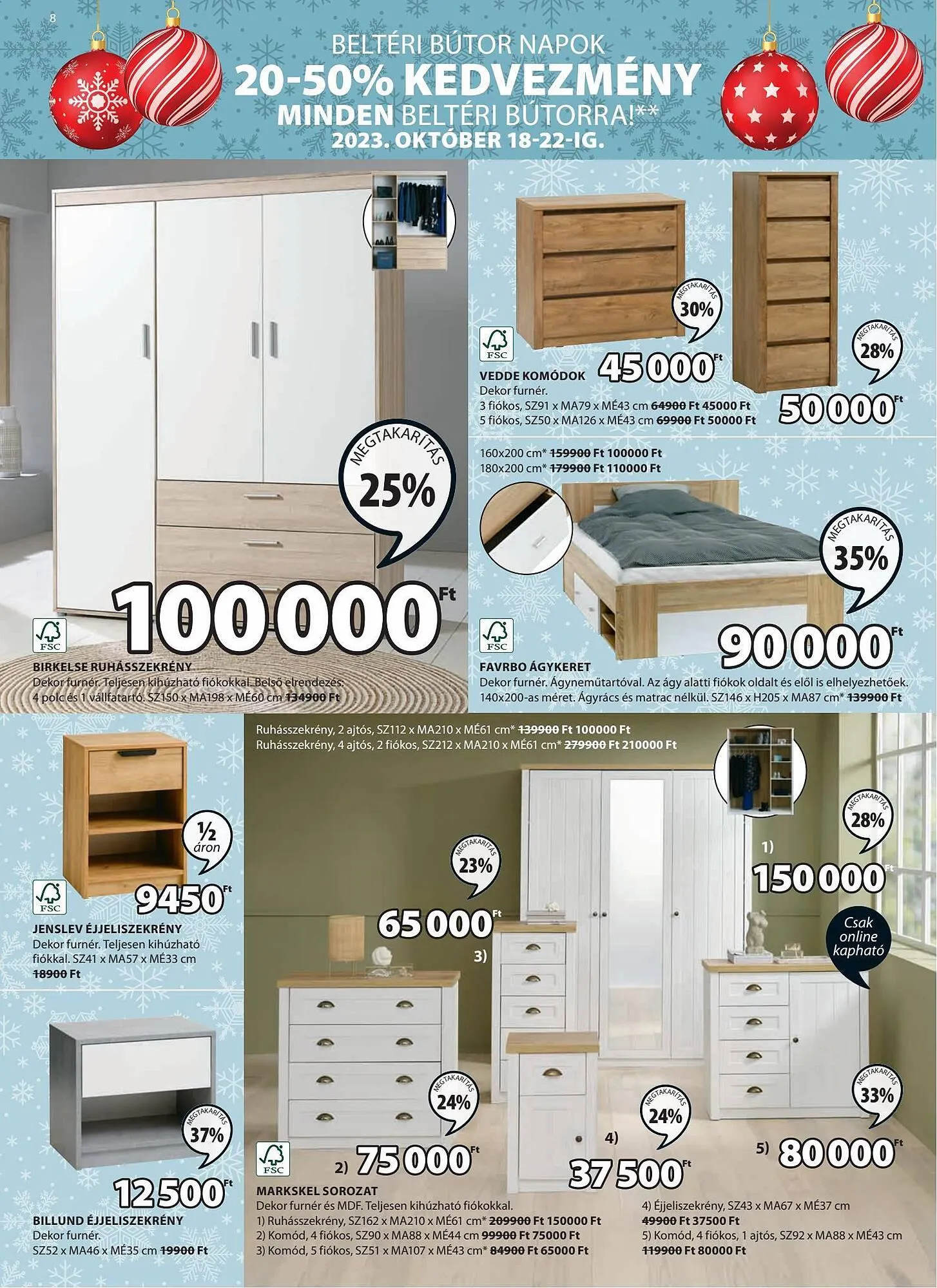 Katalógus JYSK akciós újság október 18.-tól november 26.-ig 2023. - Oldal 8