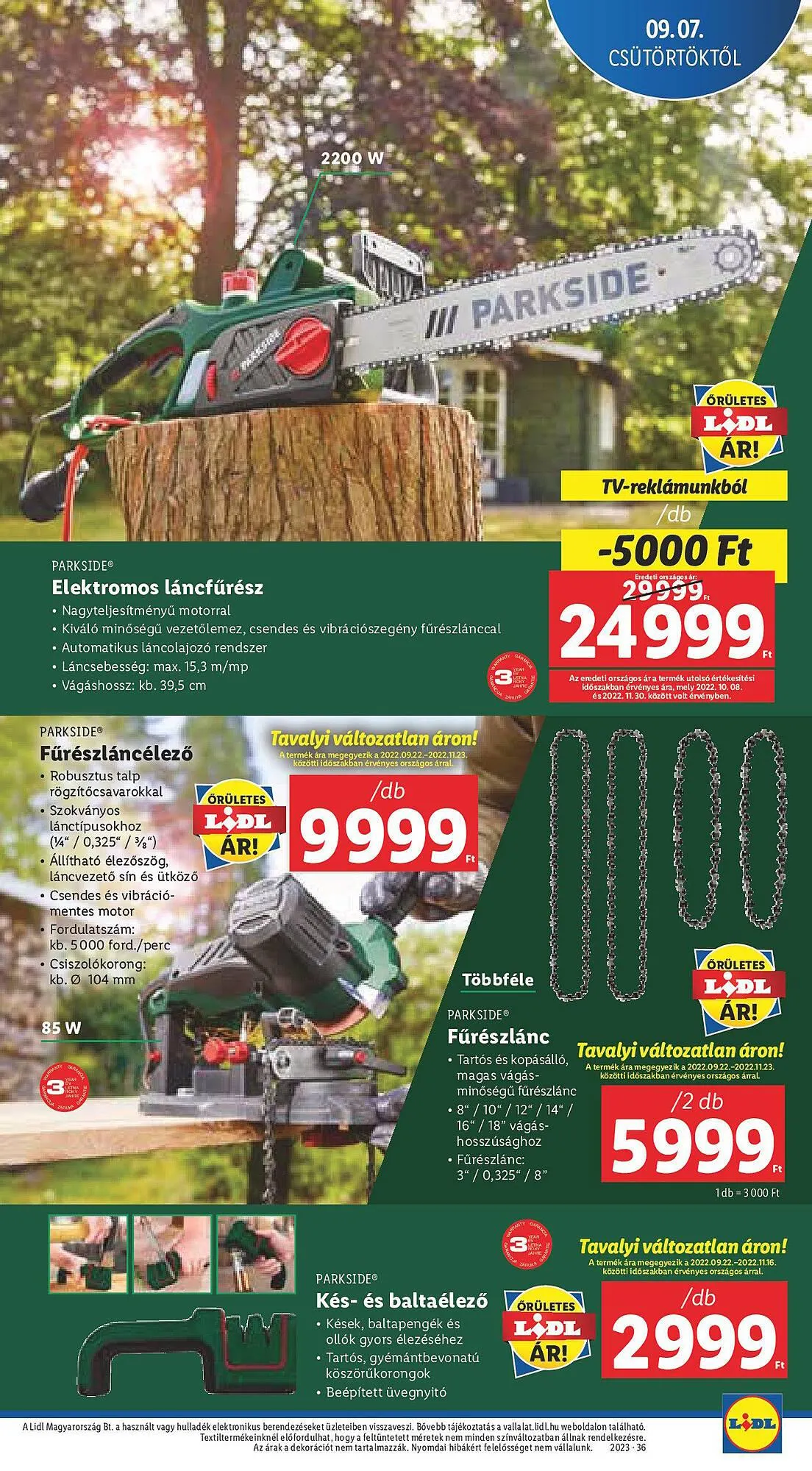 Katalógus Lidl akciós újság szeptember 7.-tól szeptember 13.-ig 2023. - Oldal 5