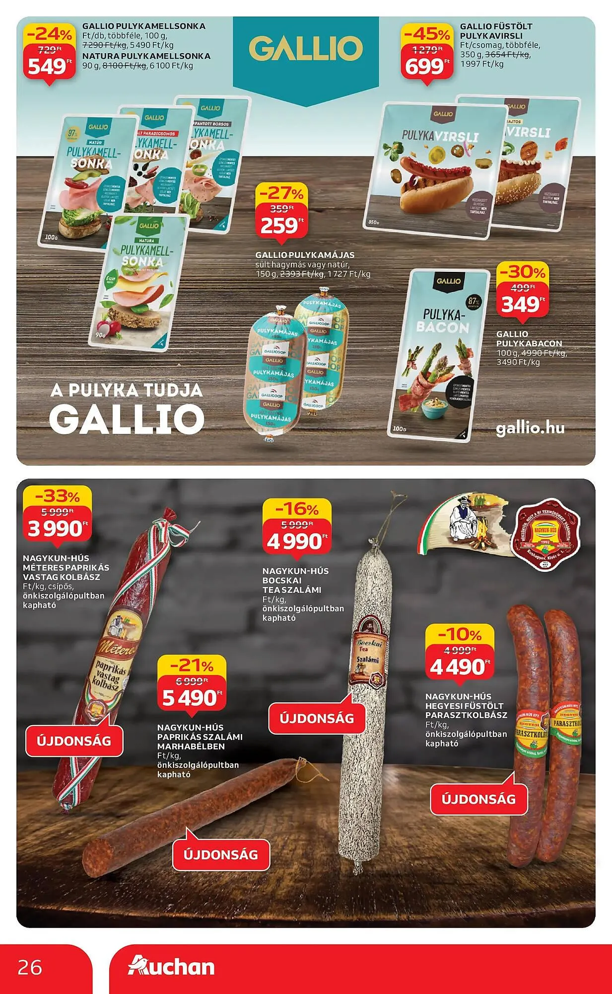 Katalógus Auchan akciós újság december 4.-tól december 10.-ig 2025. - Oldal 26
