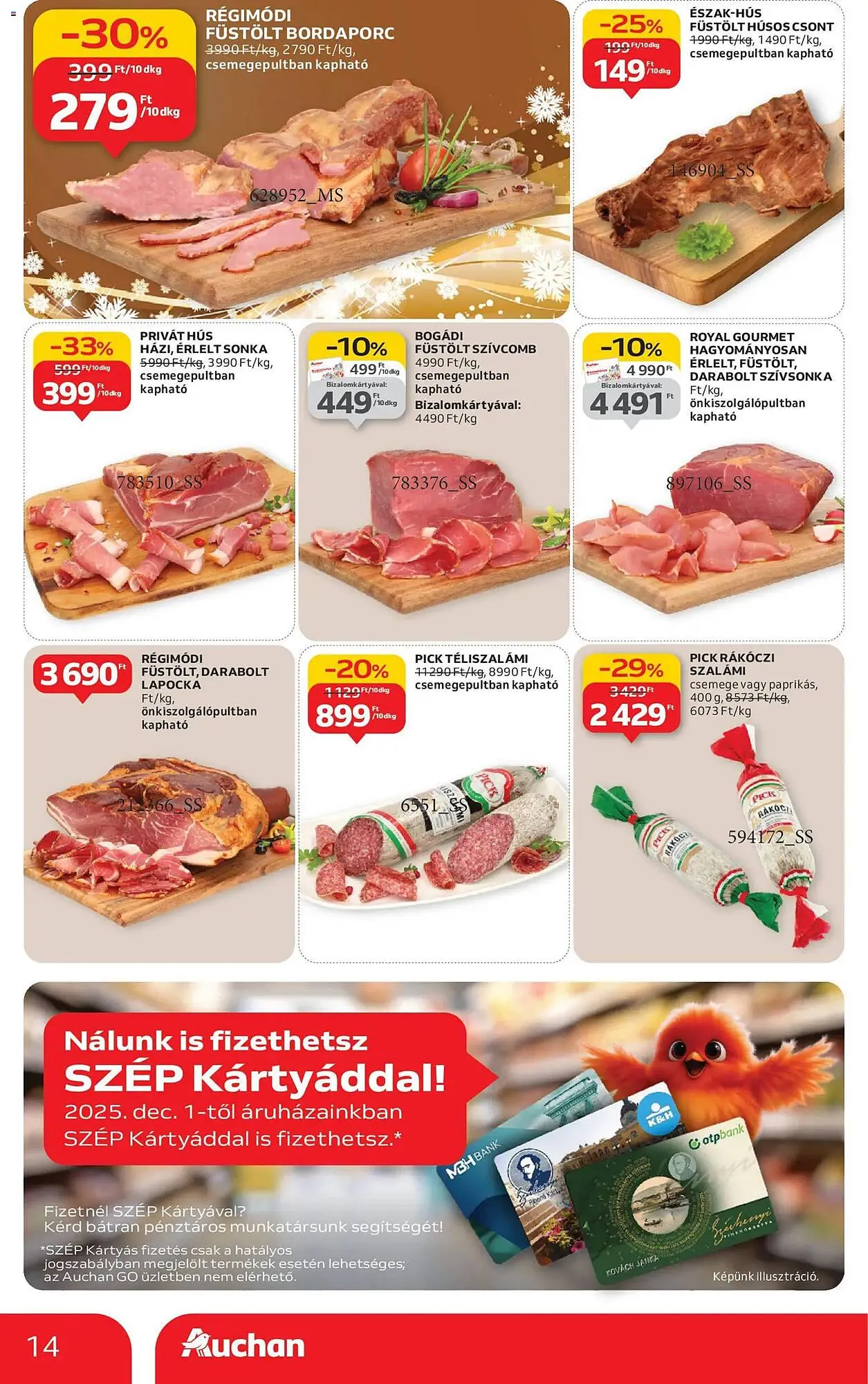 Katalógus Auchan akciós újság december 18.-tól december 24.-ig 2025. - Oldal 14
