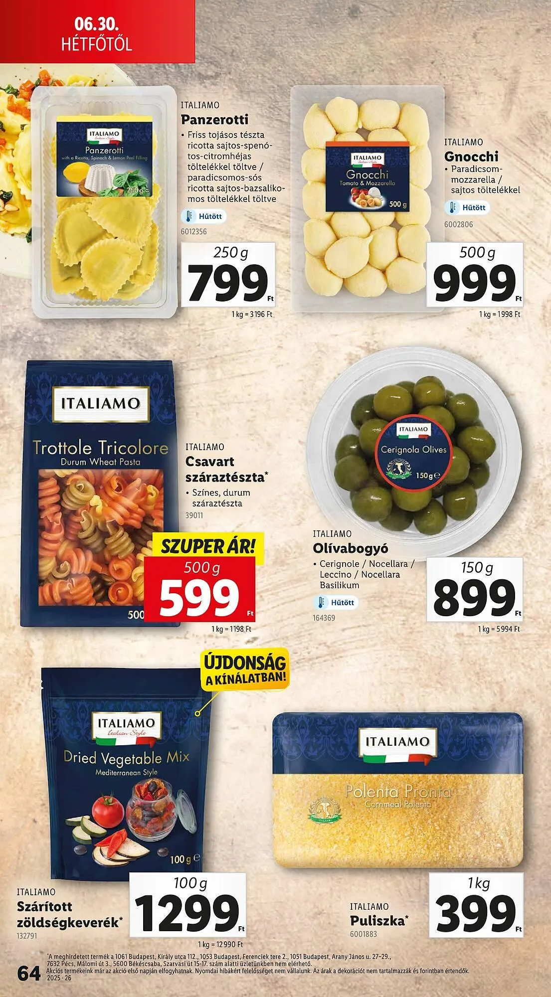 Katalógus Lidl akciós újság június 26.-tól július 2.-ig 2025. - Oldal 64