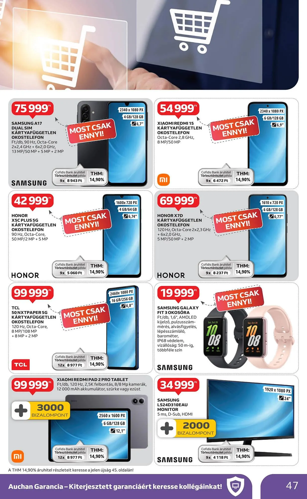 Katalógus Auchan akciós újság január 8.-tól január 14.-ig 2026. - Oldal 47