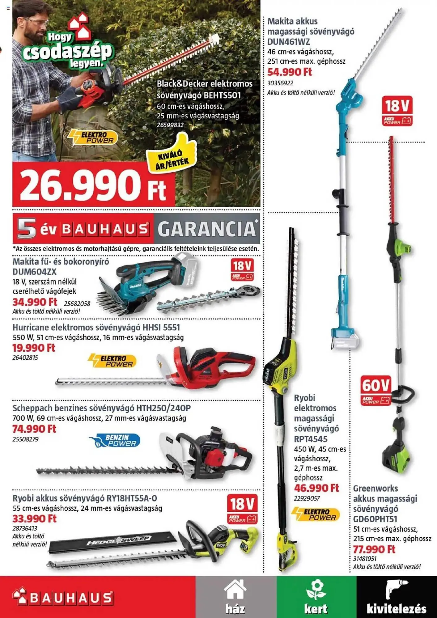 Katalógus Bauhaus akciós újság május 8.-tól június 3.-ig 2025. - Oldal 15