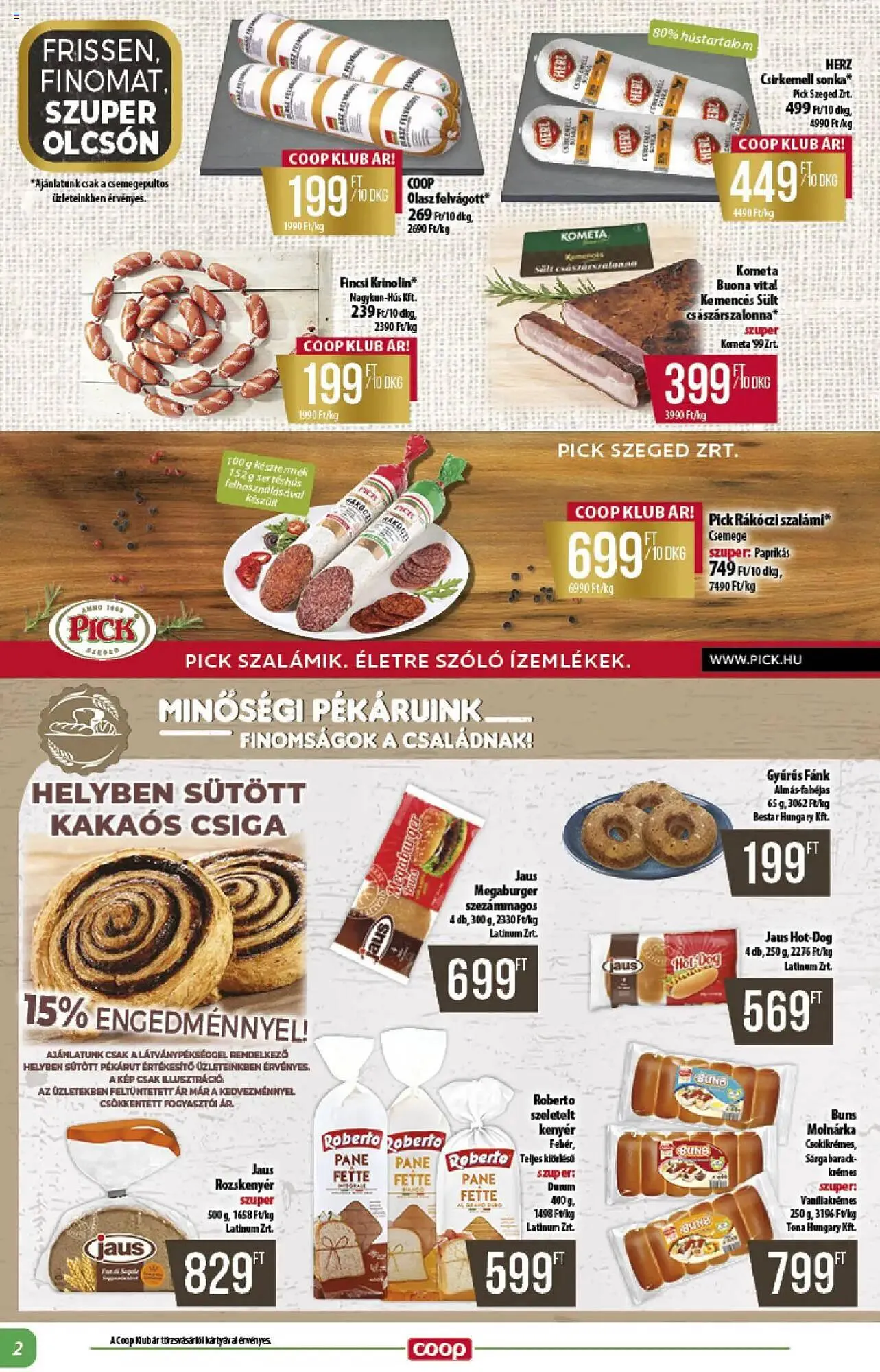 Katalógus Coop akciós újság június 12.-tól június 18.-ig 2025. - Oldal 2