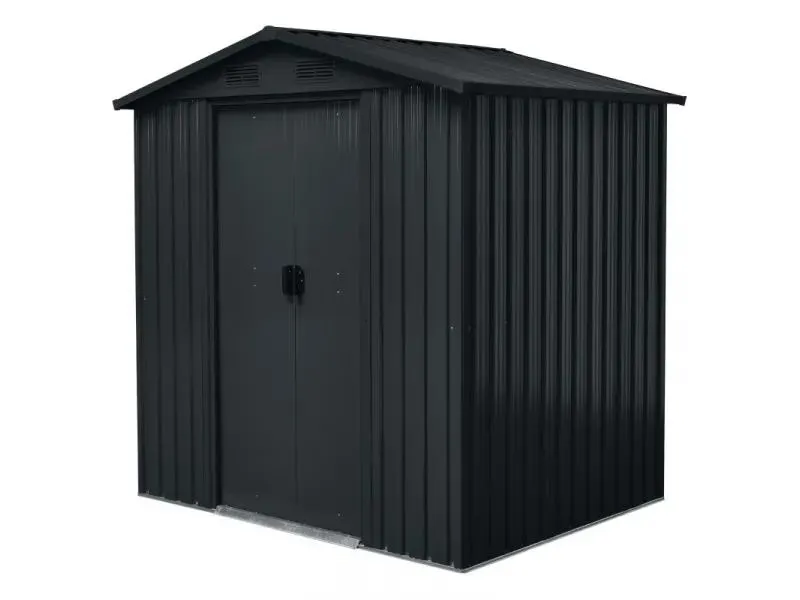 GARDOL - kerti tároló (194x153x200cm, fém, antracit)