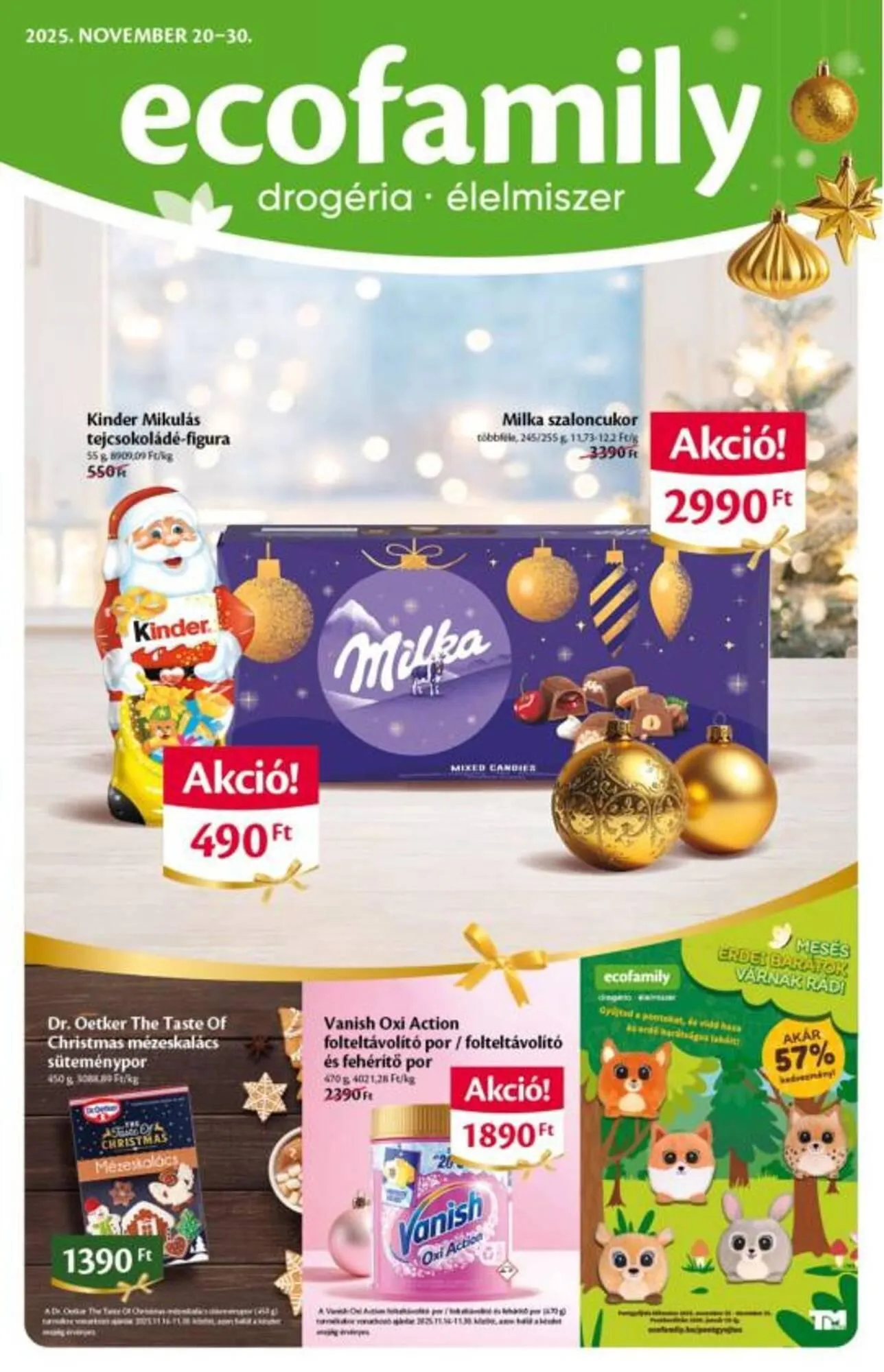 EcoFamily akciós újság - 1