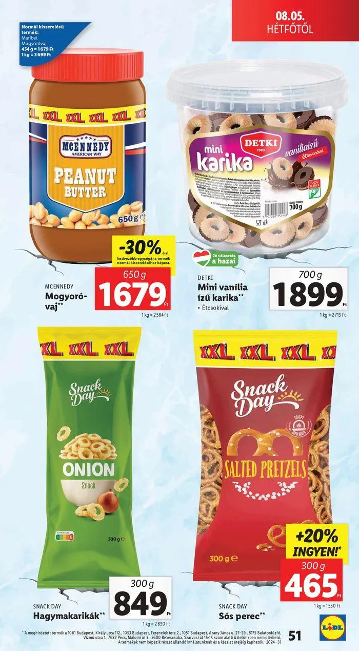 Katalógus Akciós újság – 31. hét augusztus 6.-tól augusztus 7.-ig 2024. - Oldal 51
