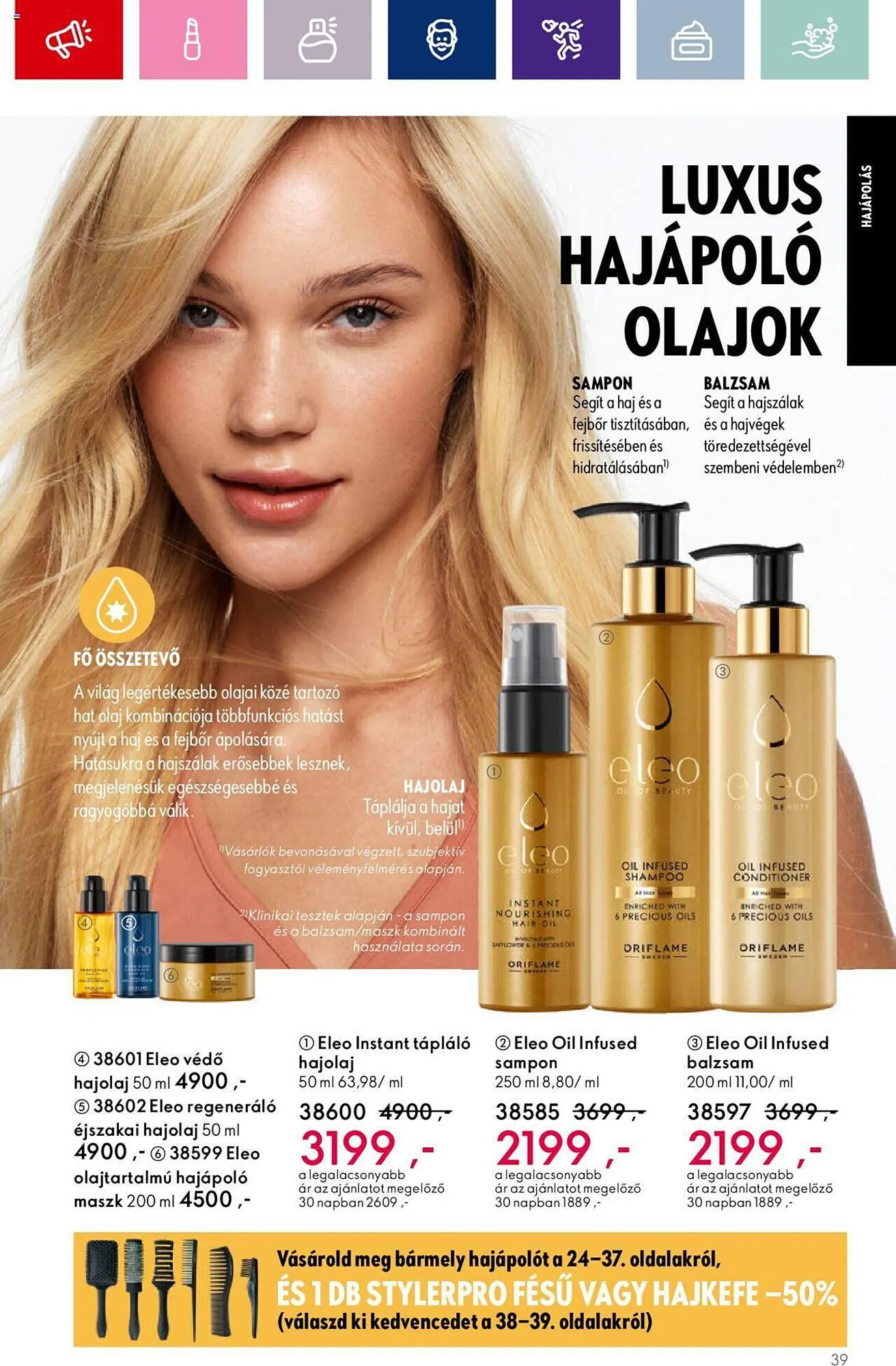 Katalógus Oriflame akciós újság szeptember 20.-tól október 10.-ig 2023. - Oldal 39