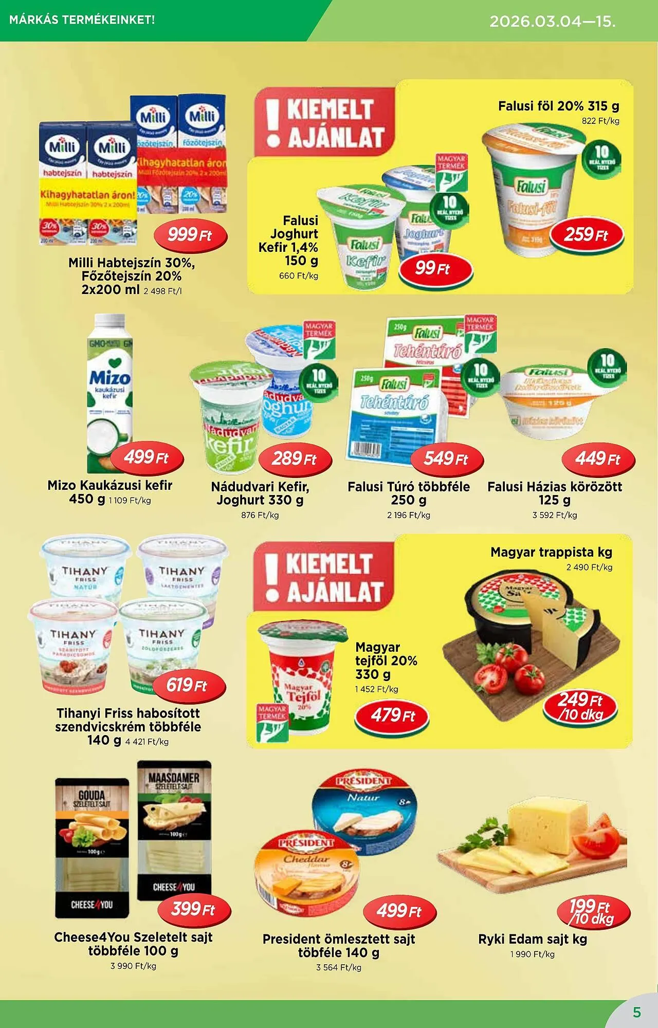 Katalógus Real akciós újság március 4.-tól március 15.-ig 2026. - Oldal 5