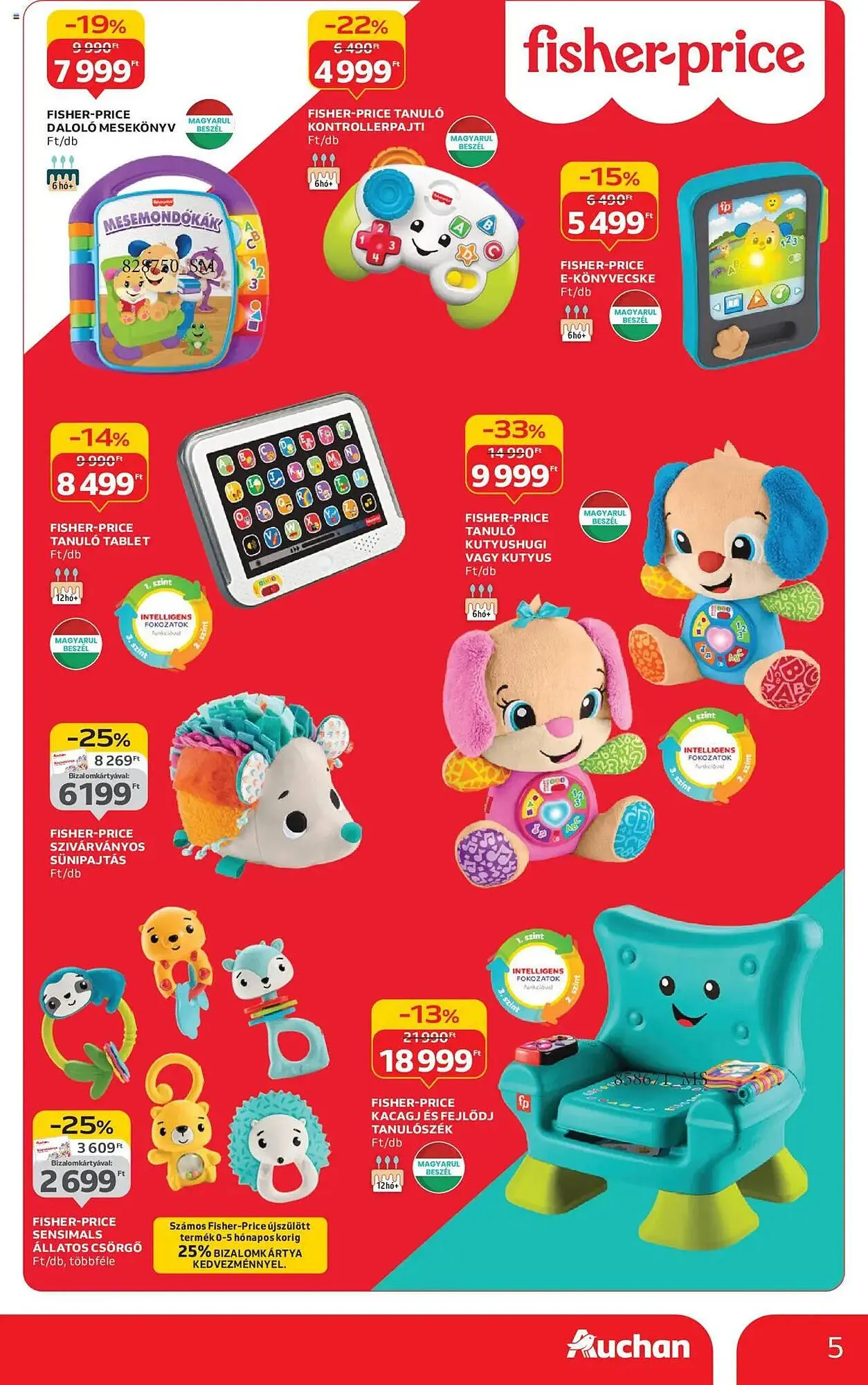 Katalógus Auchan akciós újság október 24.-tól november 26.-ig 2025. - Oldal 5