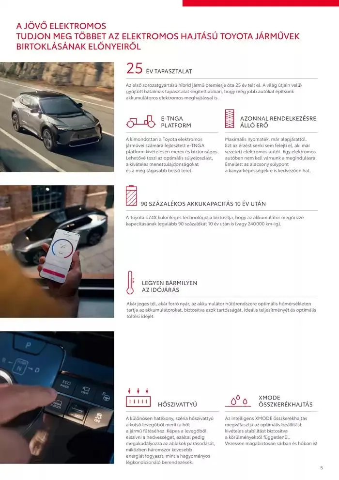 Katalógus Toyota bZ4X 11kw január 11.-tól január 11.-ig 2026. - Oldal 5