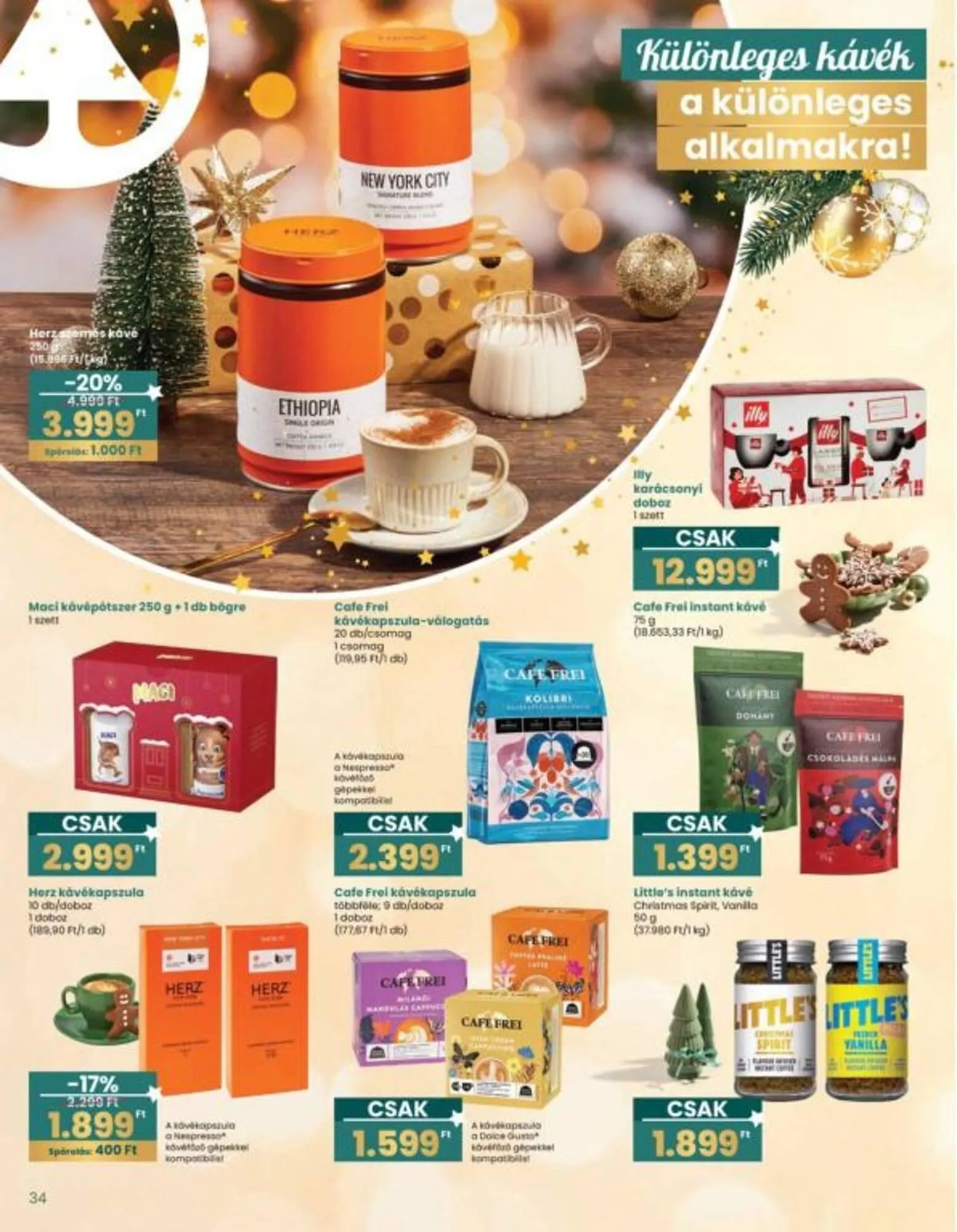 Katalógus Interspar akciós újság november 20.-tól december 27.-ig 2025. - Oldal 34