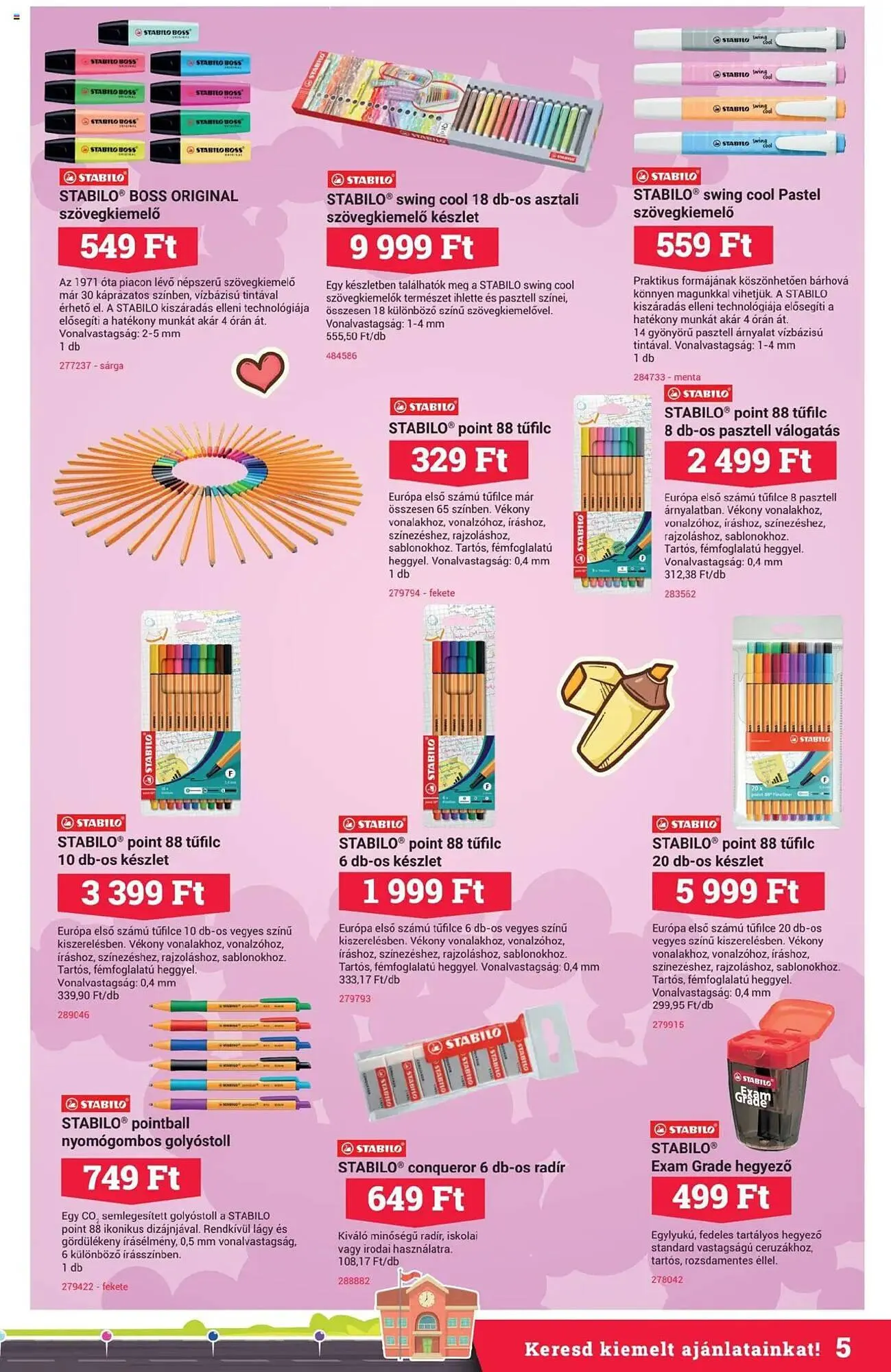 Katalógus Office Depot akciós újság augusztus 11.-tól szeptember 14.-ig 2025. - Oldal 5