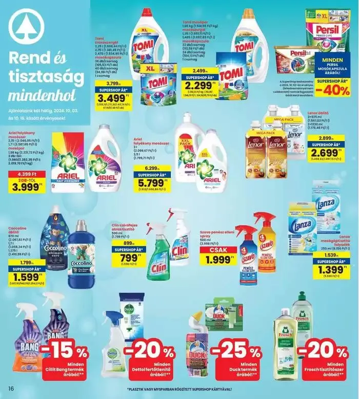 Katalógus Vonzó különleges ajánlatok mindenki számára október 3.-tól október 9.-ig 2024. - Oldal 7