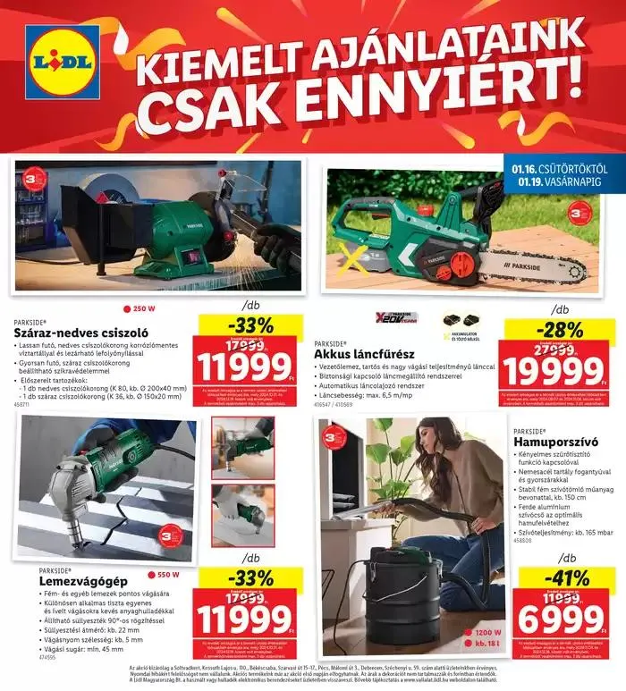 Katalógus Érvényes 01.16-tól január 16.-tól január 19.-ig 2025. - Oldal 4