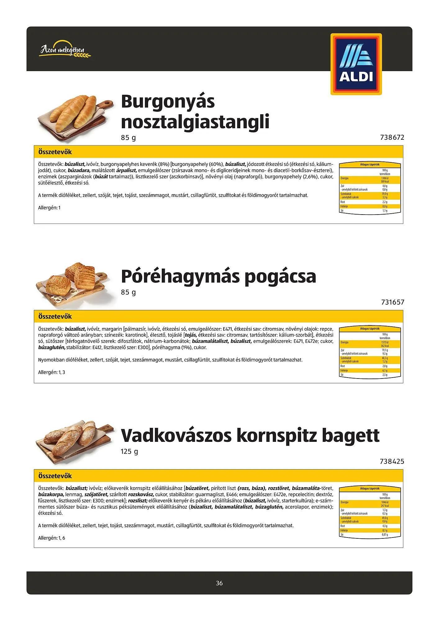 Katalógus ALDI akciós újság április 24.-tól május 13.-ig 2025. - Oldal 36
