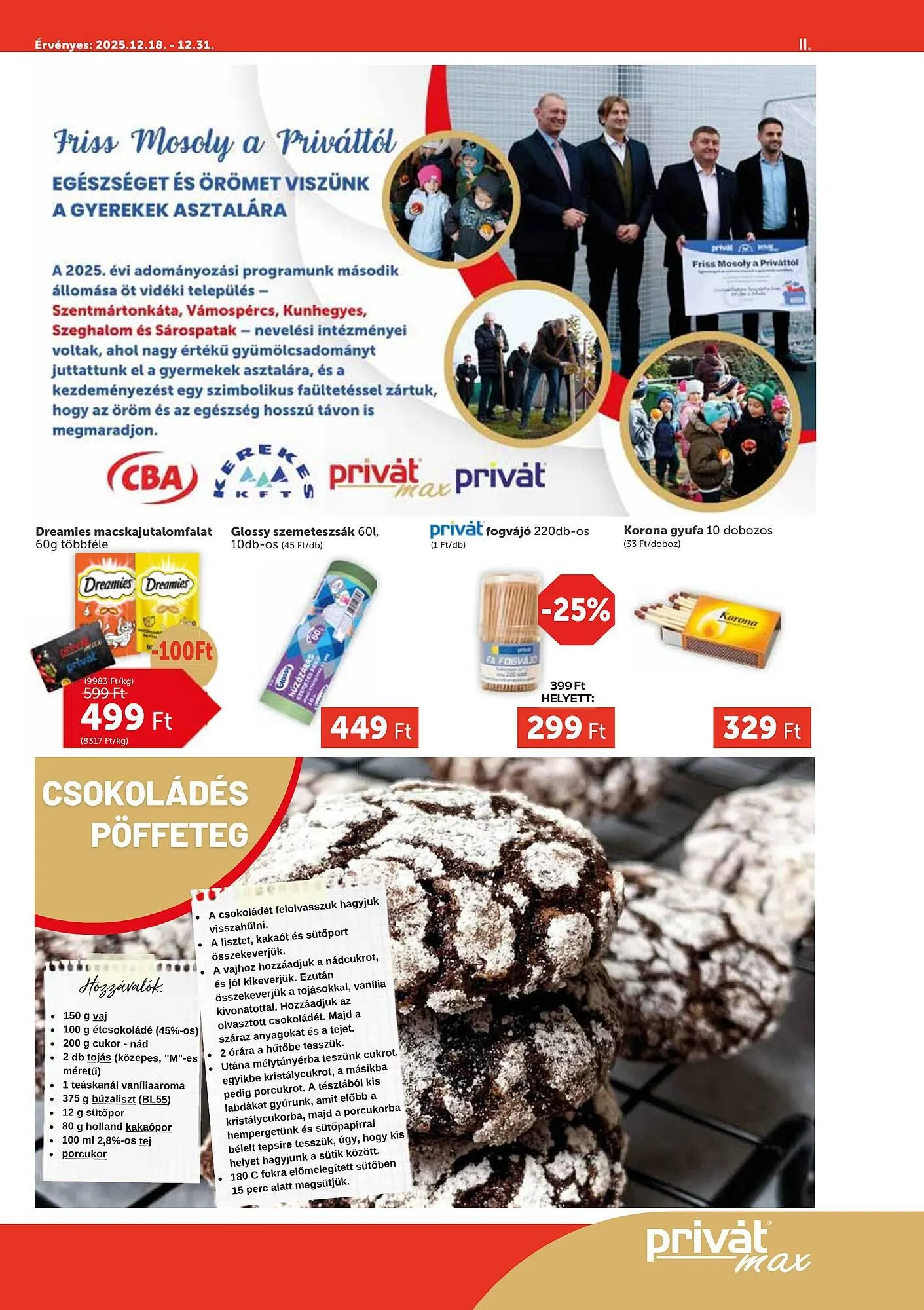 Katalógus PRIVÁT akciós újság december 18.-tól december 31.-ig 2025. - Oldal 11