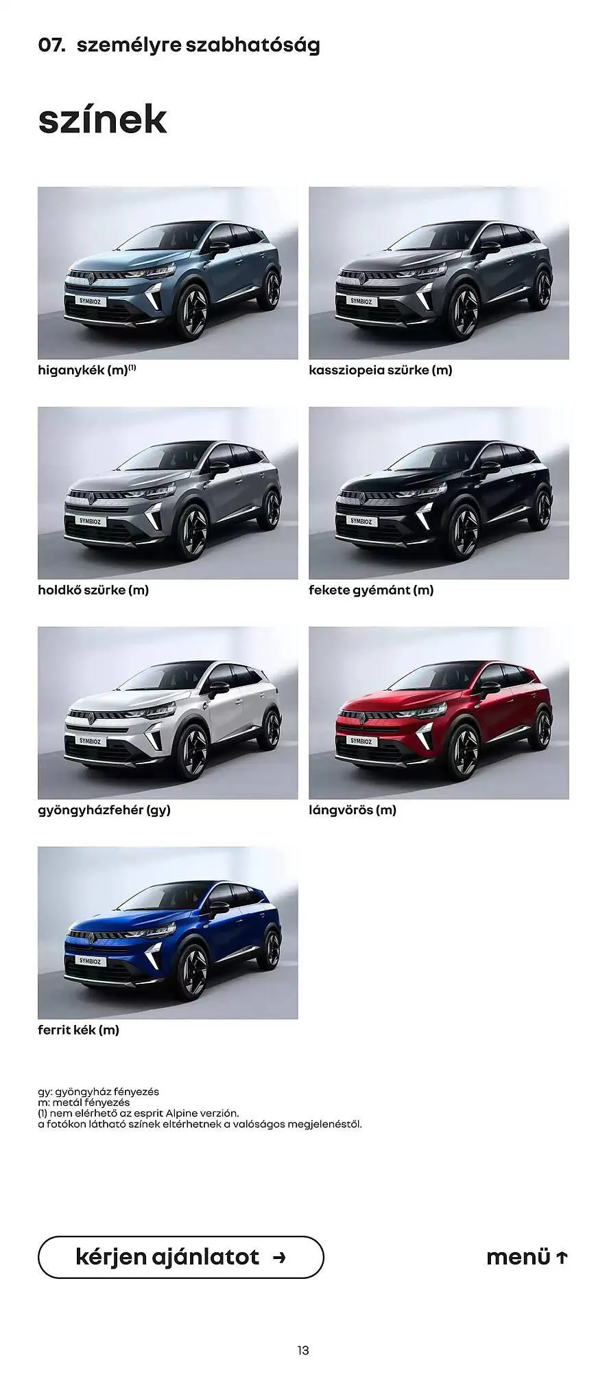 Katalógus Renault akciós újság január 6.-tól június 30.-ig 2025. - Oldal 13