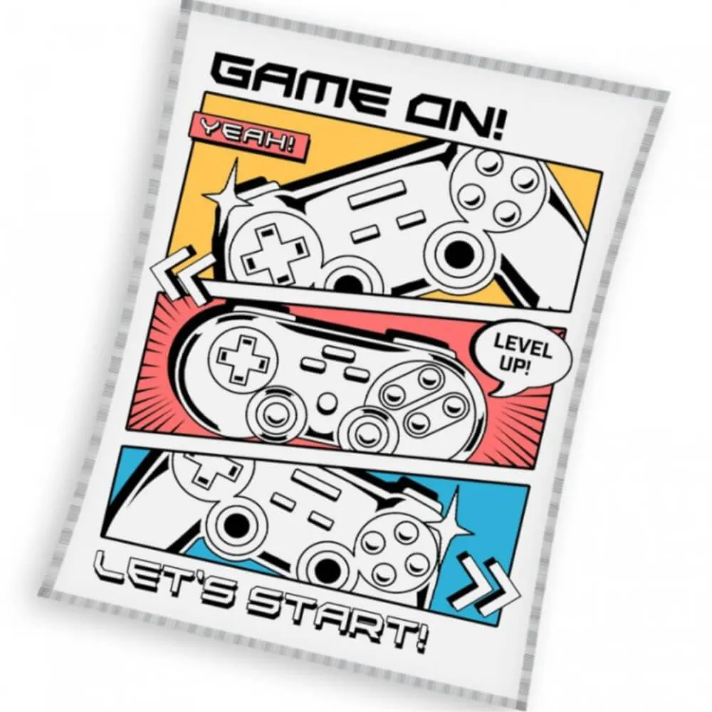 Gyerek takaró GAME ON 150x200cm