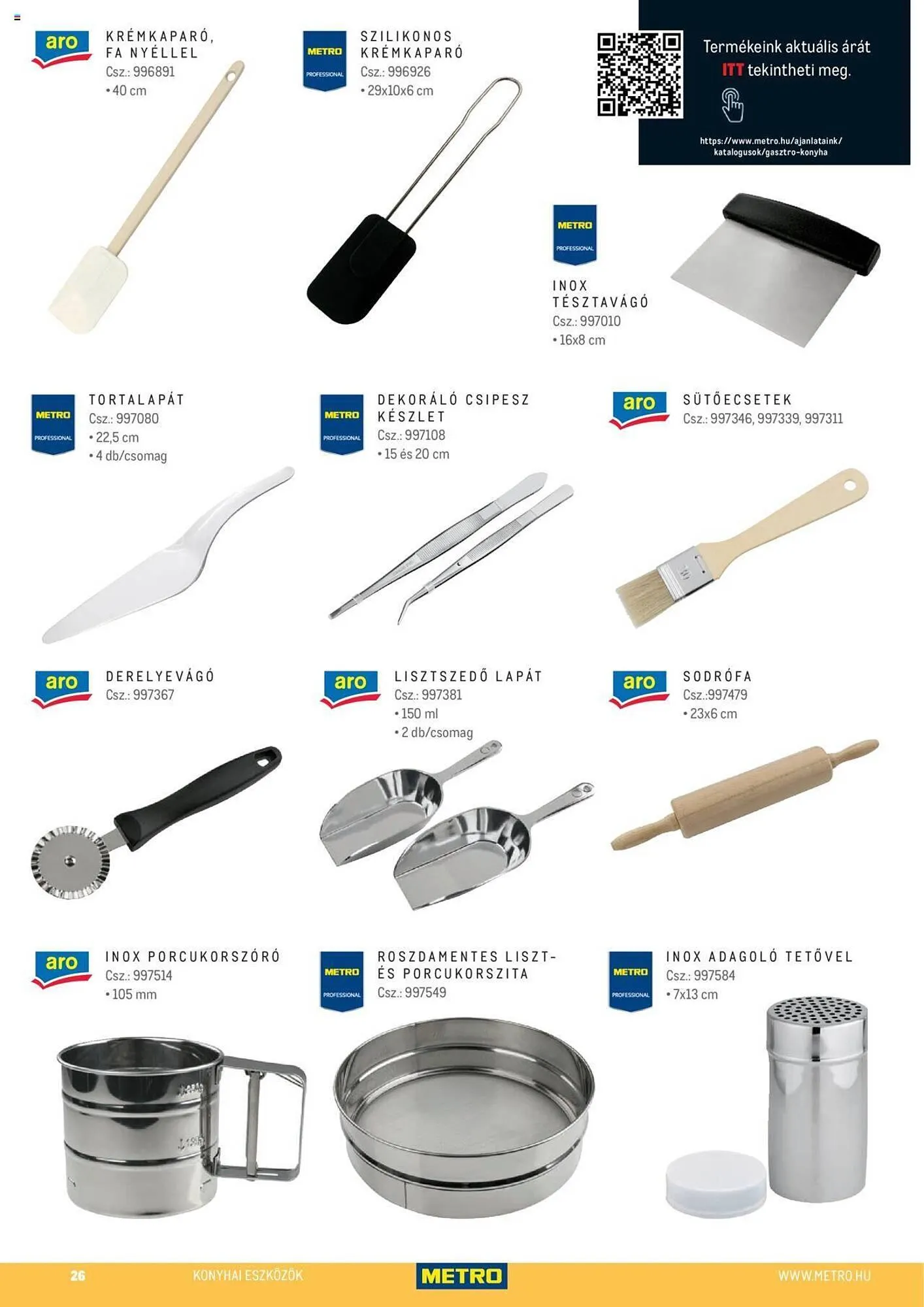 Katalógus Metro Gasztro konyha katalógus akciós újság február 15.-tól február 29.-ig 2024. - Oldal 26