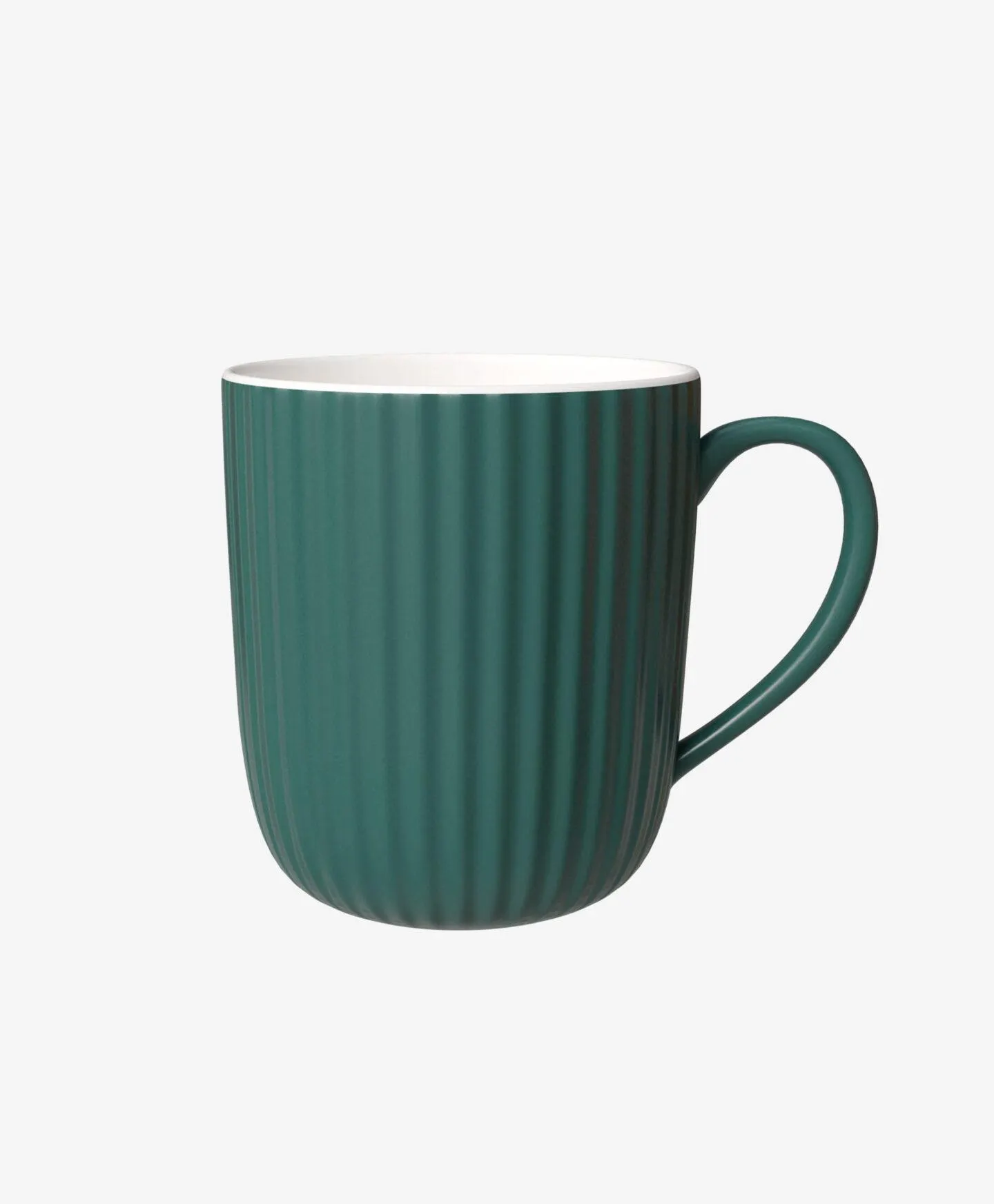 zöld porcelán bögre