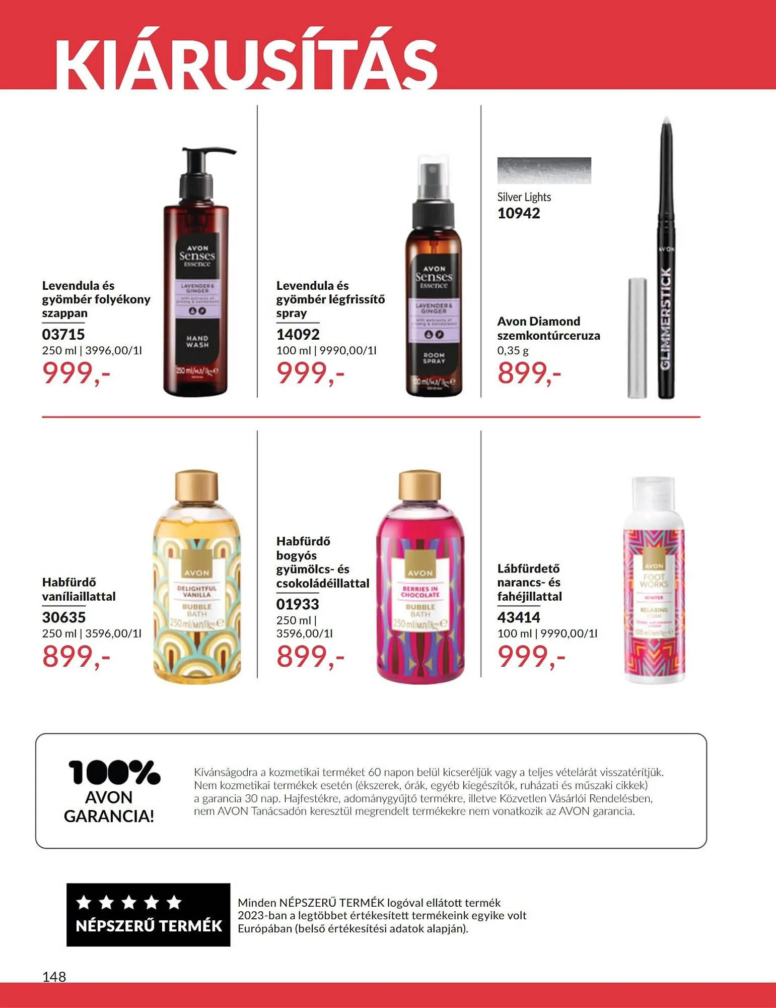 Katalógus AVON akciós újság április 1.-tól április 30.-ig 2025. - Oldal 147