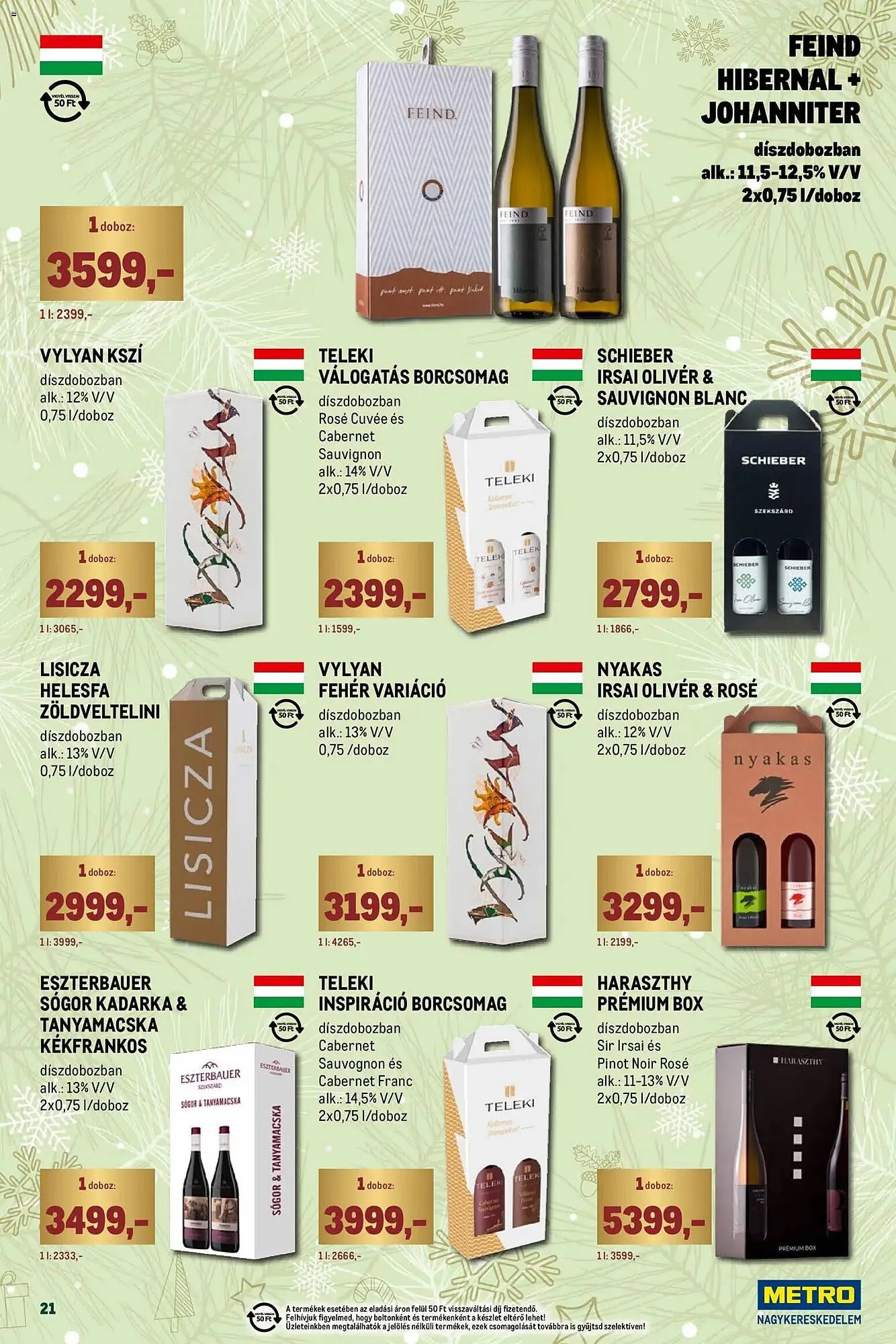 Katalógus Metro akciós újság december 1.-tól december 31.-ig 2025. - Oldal 21