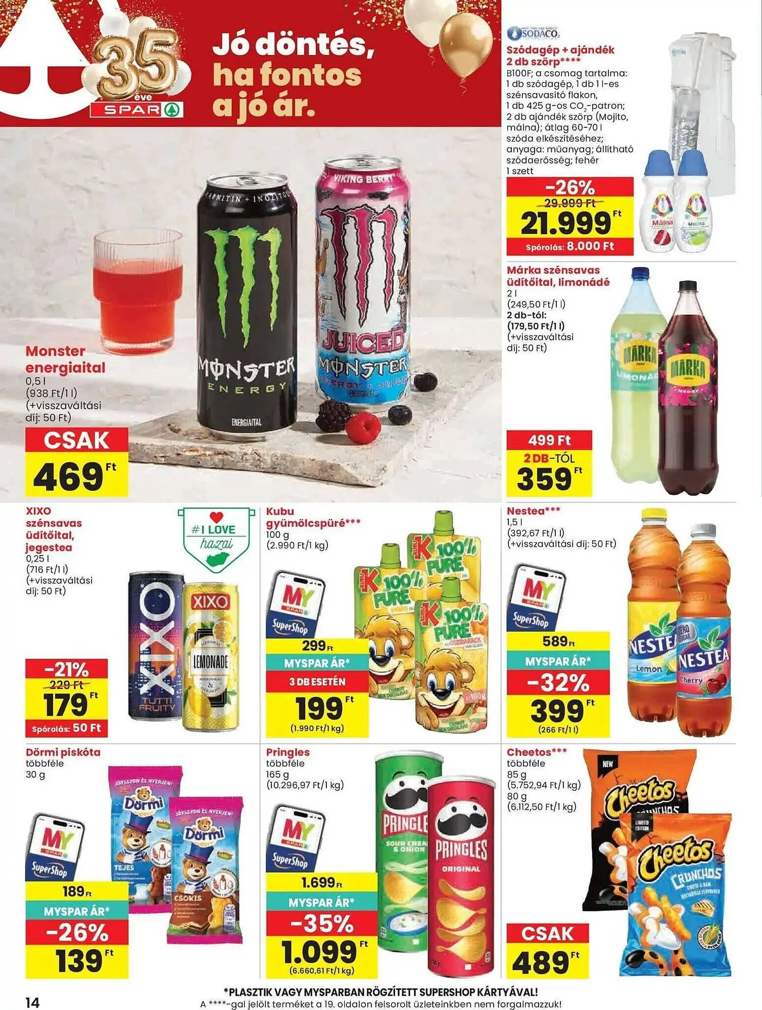 Katalógus Spar akciós újság április 9.-tól április 15.-ig 2026. - Oldal 14