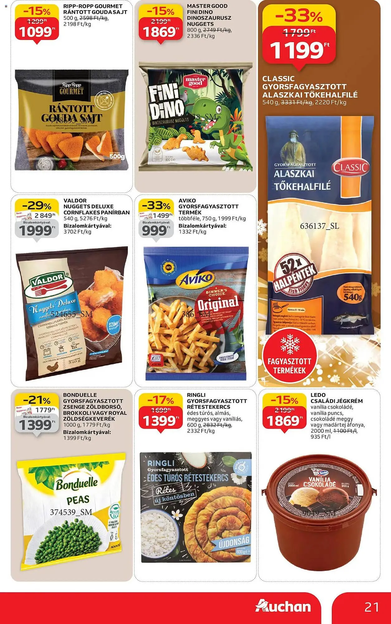 Katalógus Auchan akciós újság december 18.-tól december 24.-ig 2025. - Oldal 21