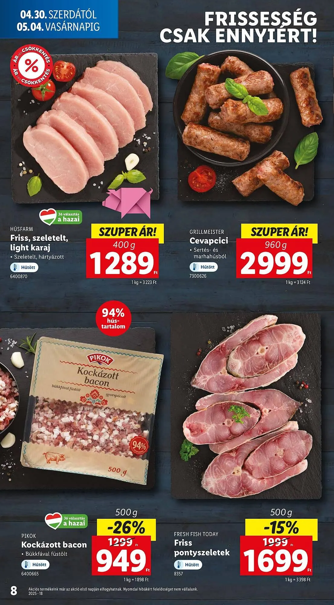 Katalógus Lidl akciós újság április 30.-tól május 4.-ig 2025. - Oldal 8