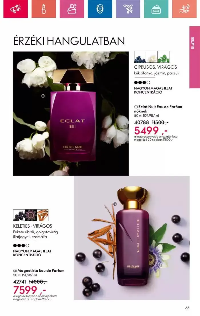Katalógus ORIFLAME akciós október 20.-tól november 3.-ig 2024. - Oldal 65