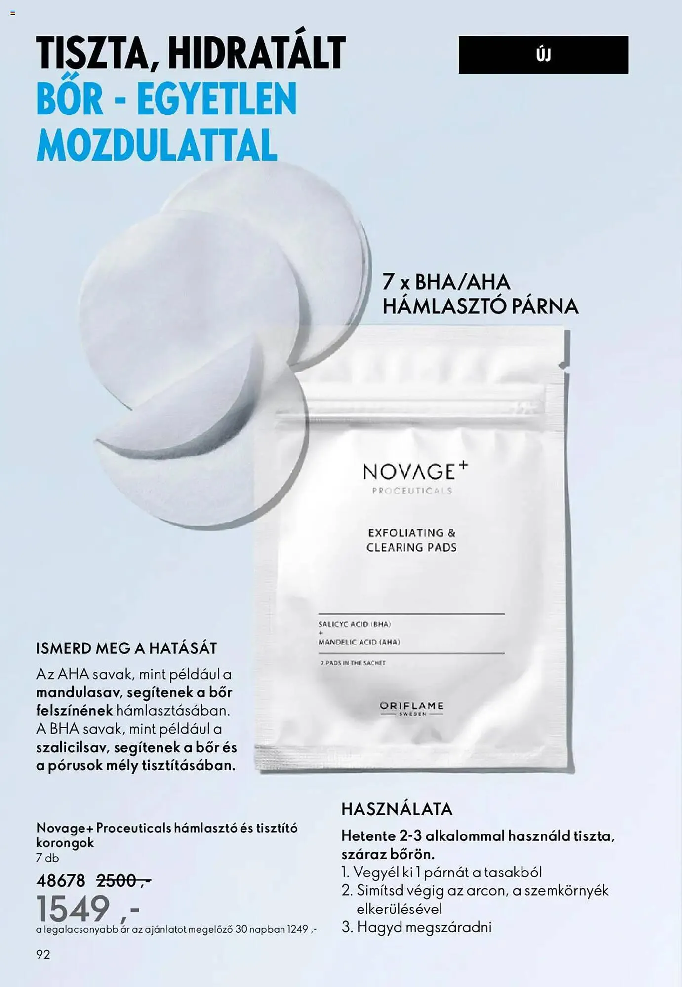 Katalógus Oriflame katalógus október 1.-tól október 21.-ig 2025. - Oldal 92