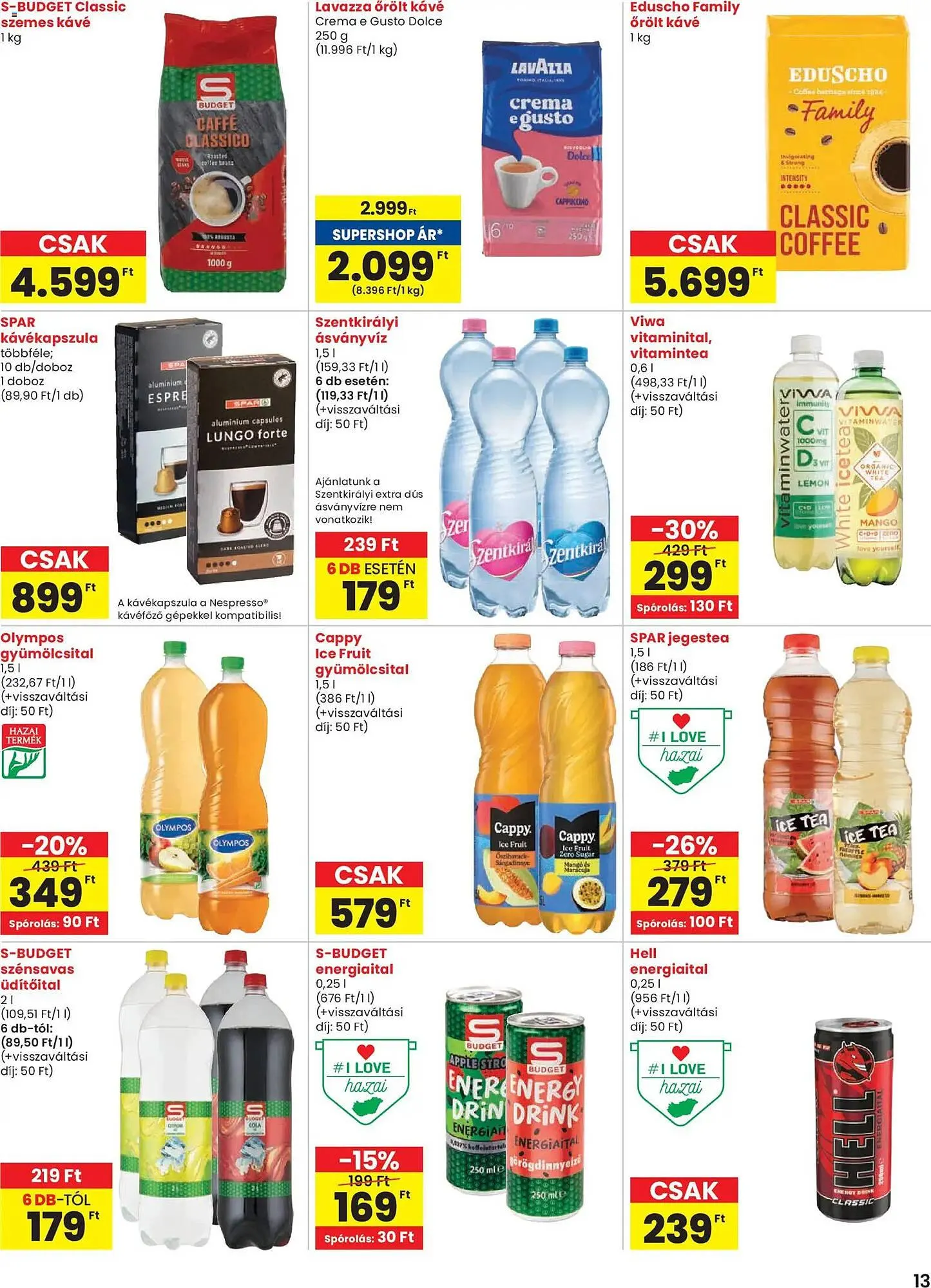 Katalógus Spar akciós újság január 29.-tól február 4.-ig 2026. - Oldal 13