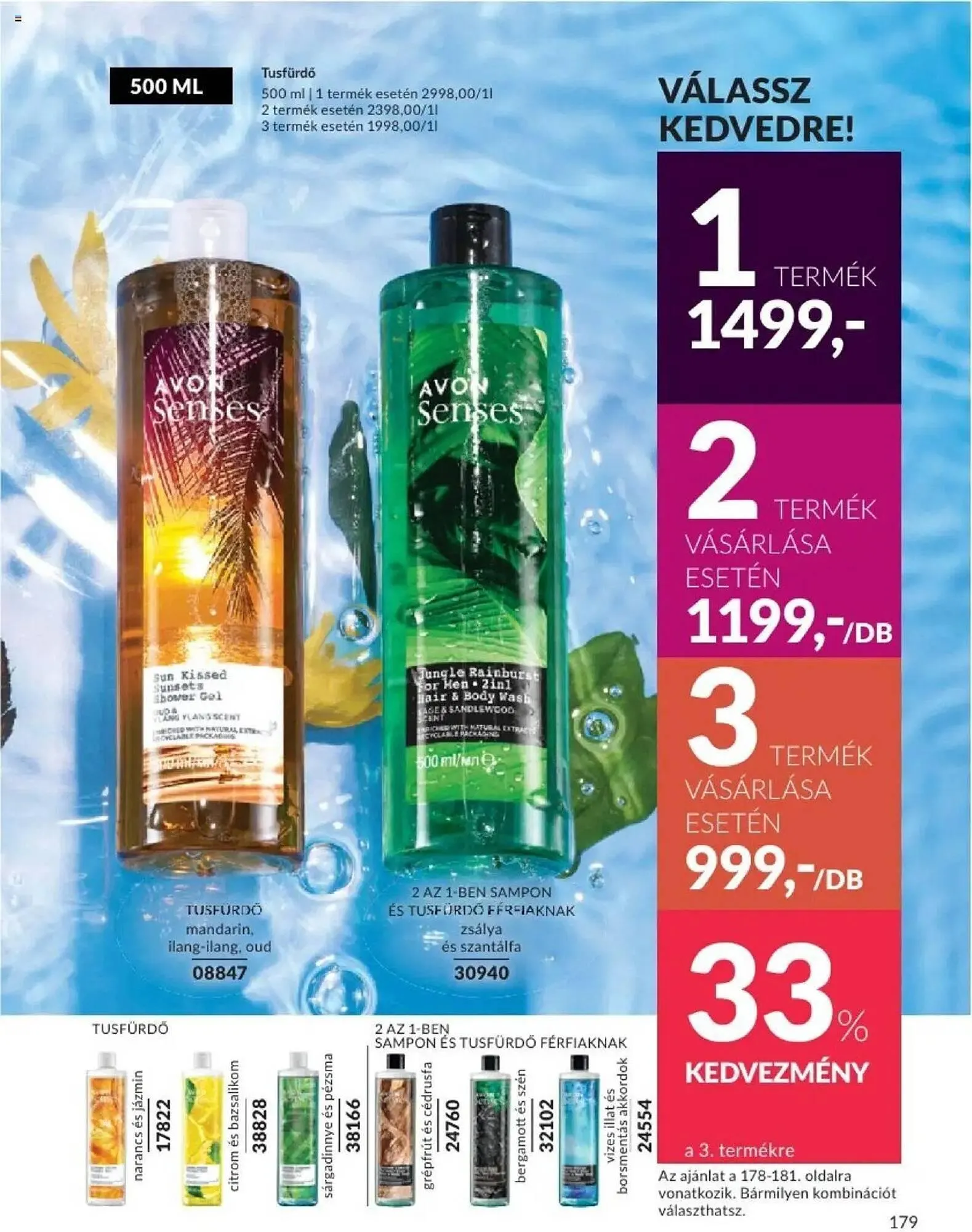 Katalógus AVON akciós újság január 1.-tól január 31.-ig 2025. - Oldal 179