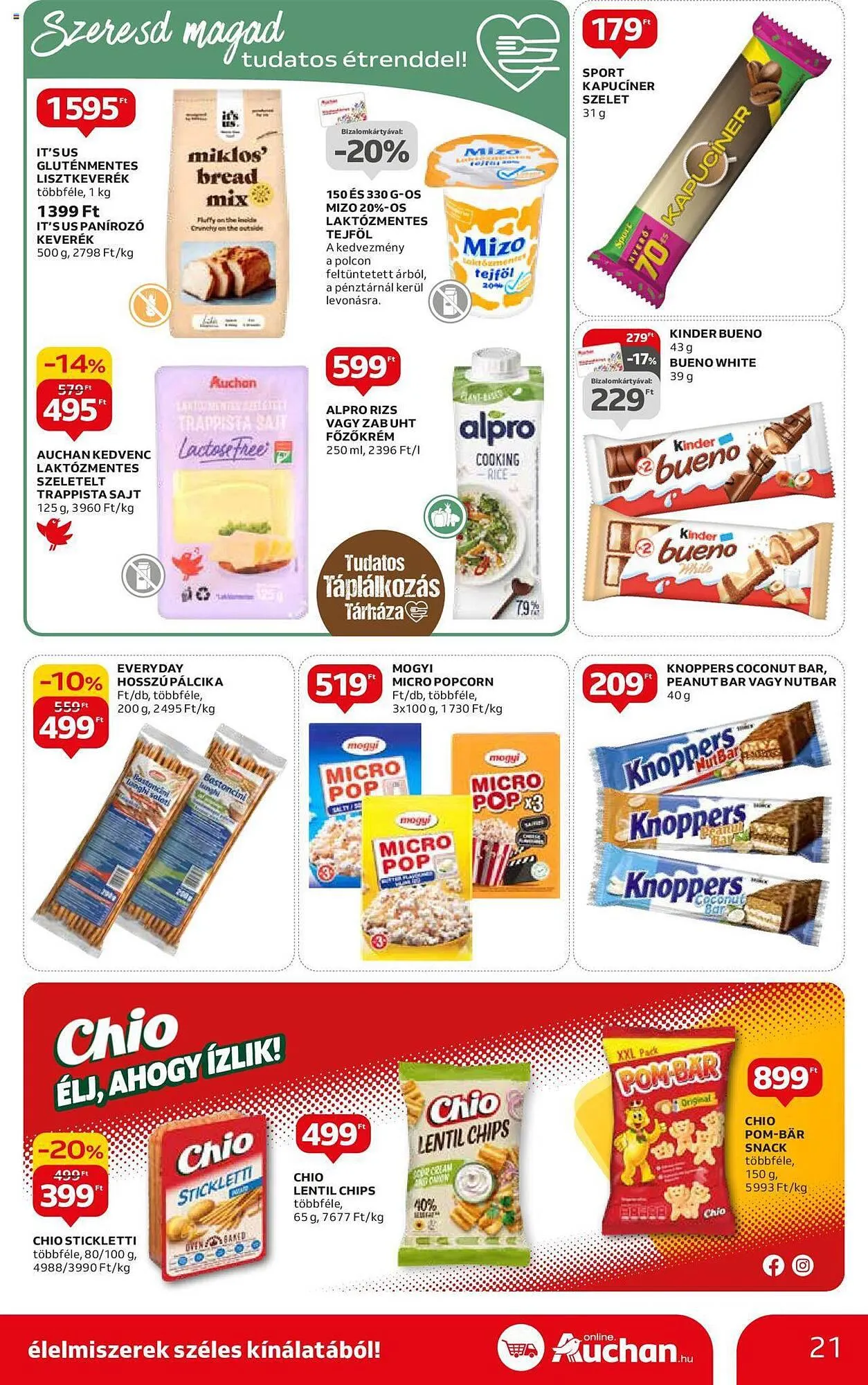 Katalógus Auchan akciós újság szeptember 28.-tól október 4.-ig 2023. - Oldal 21