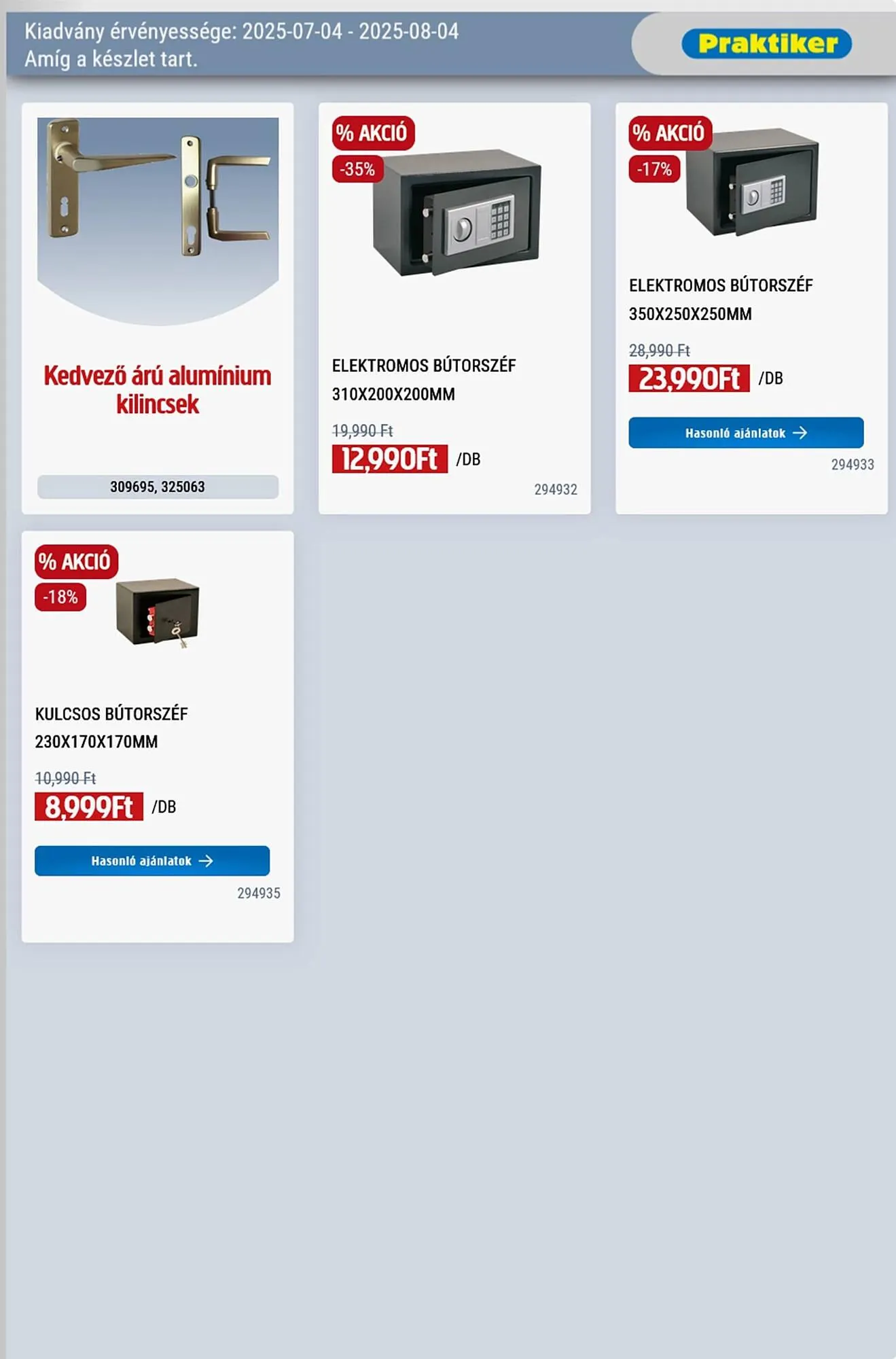 Katalógus Praktiker akciós újság július 4.-tól augusztus 4.-ig 2025. - Oldal 39