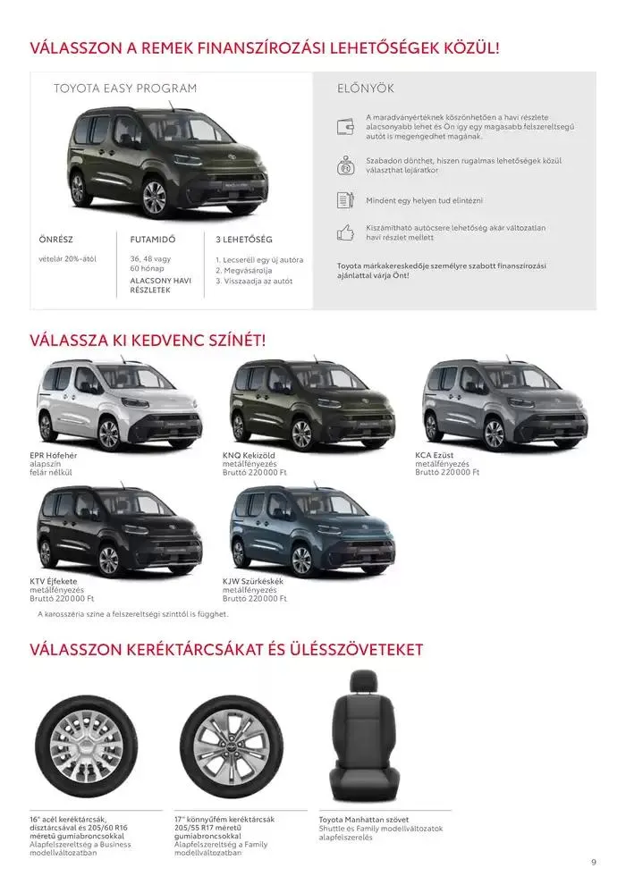 Katalógus Toyota Proace City Verso ICE november 15.-tól november 15.-ig 2025. - Oldal 9