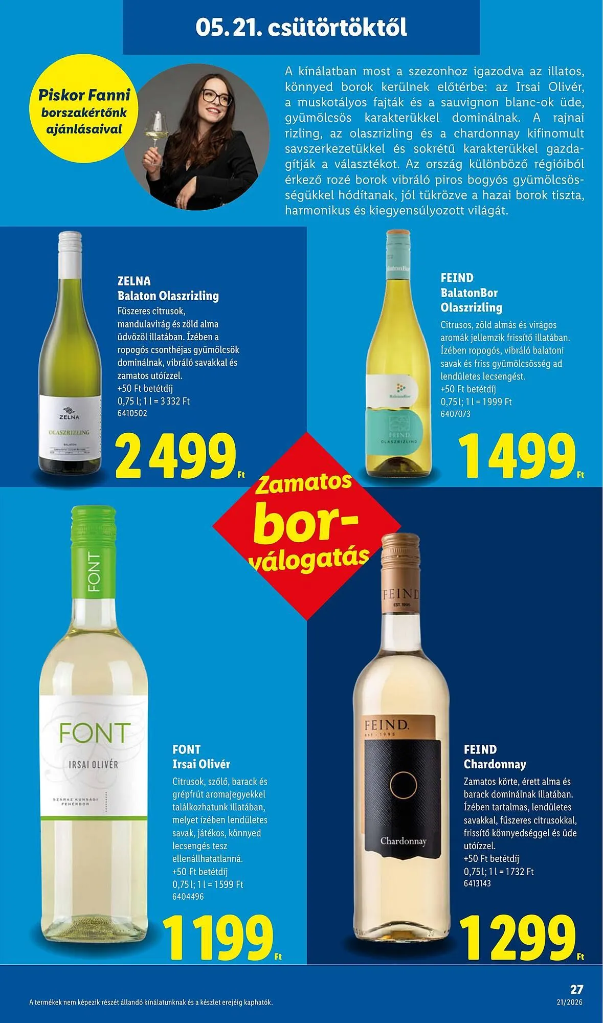 Katalógus Lidl akciós újság május 21.-tól május 27.-ig 2026. - Oldal 27