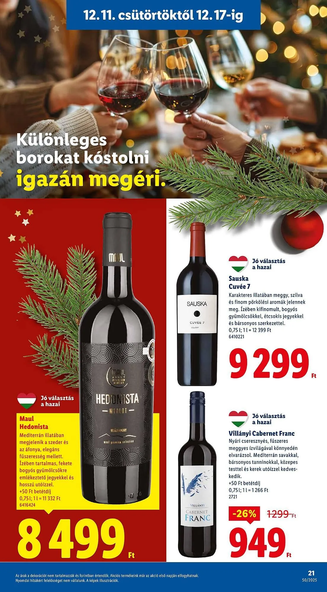 Katalógus Lidl akciós újság december 11.-tól december 17.-ig 2025. - Oldal 21