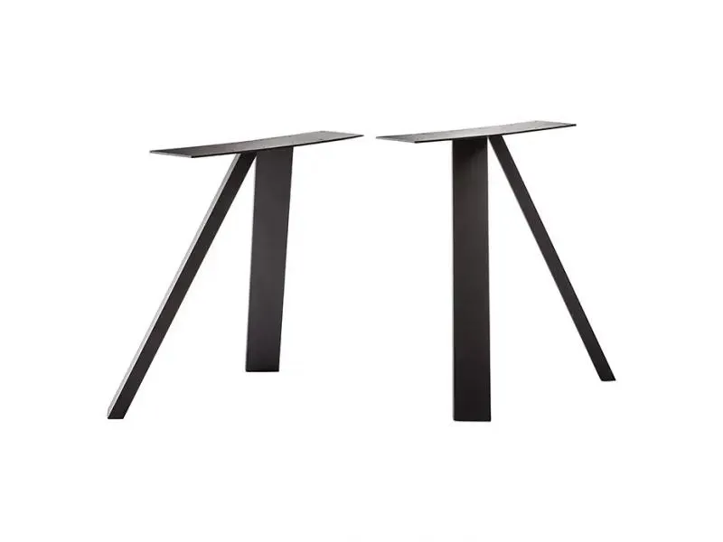 PUR ITERNAL BLACK EDITION - asztalláb (V-alakú, fekete, 2db)