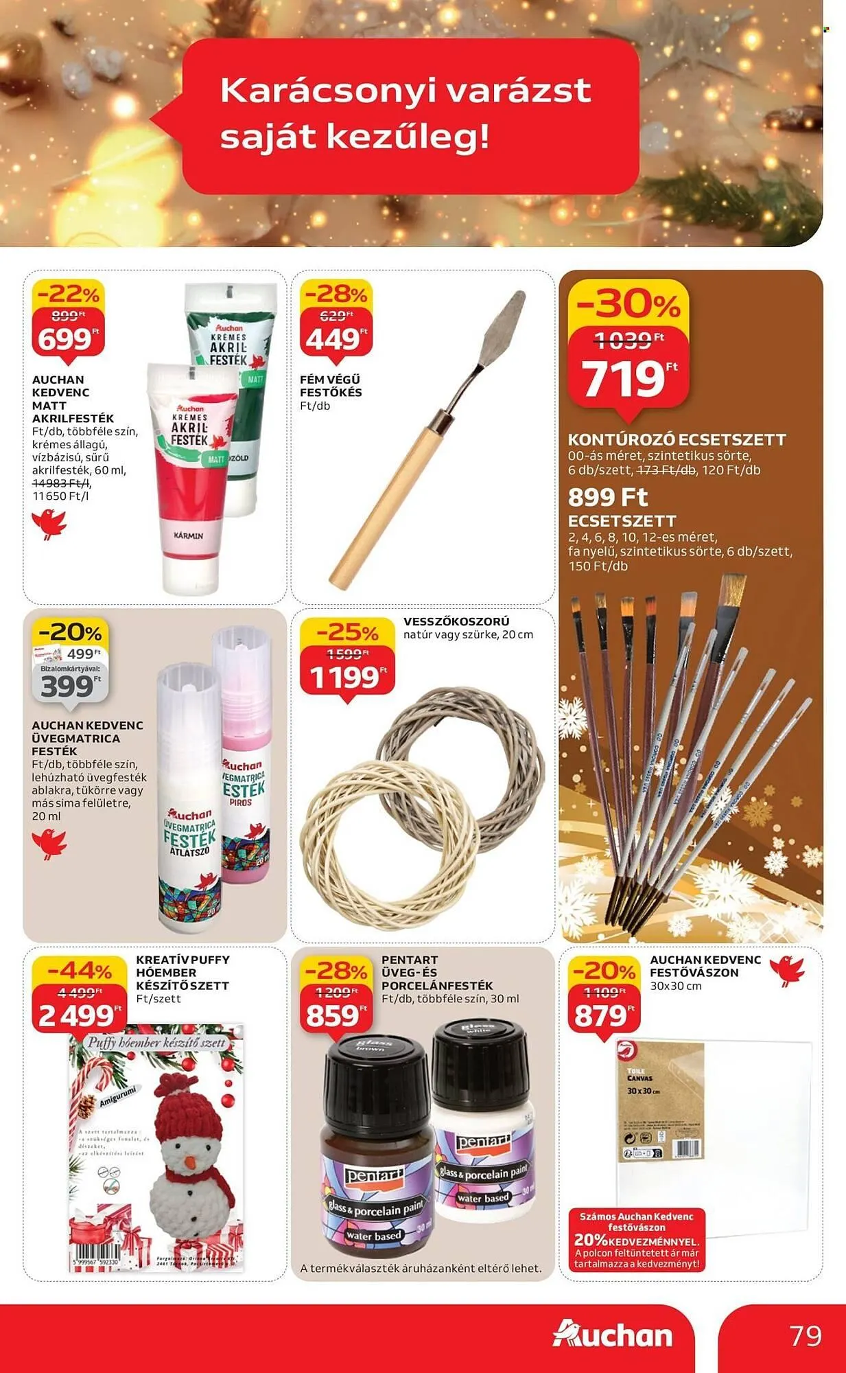 Katalógus Auchan akciós újság december 4.-tól december 10.-ig 2025. - Oldal 79