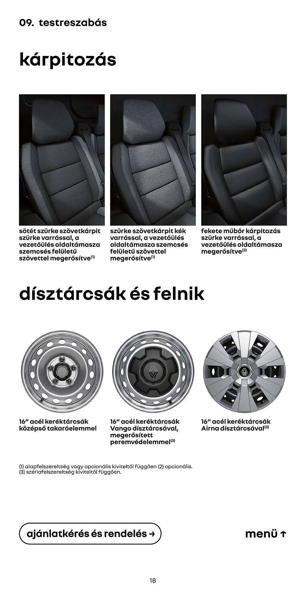 Katalógus Renault akciós újság szeptember 24.-tól szeptember 24.-ig 2026. - Oldal 18