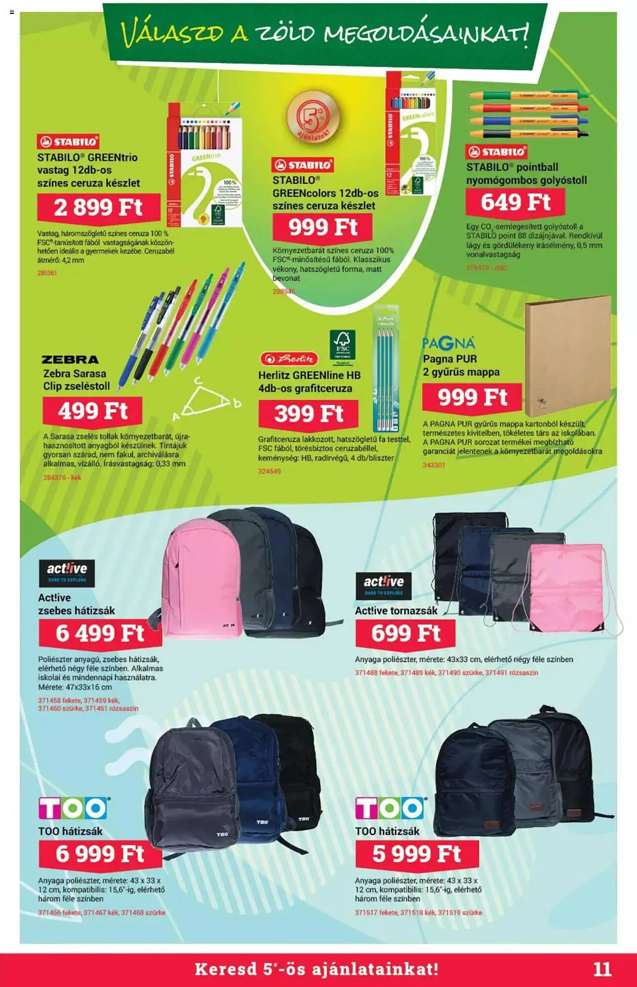 Katalógus Office Depot akciós újság augusztus 14.-tól szeptember 10.-ig 2023. - Oldal 11