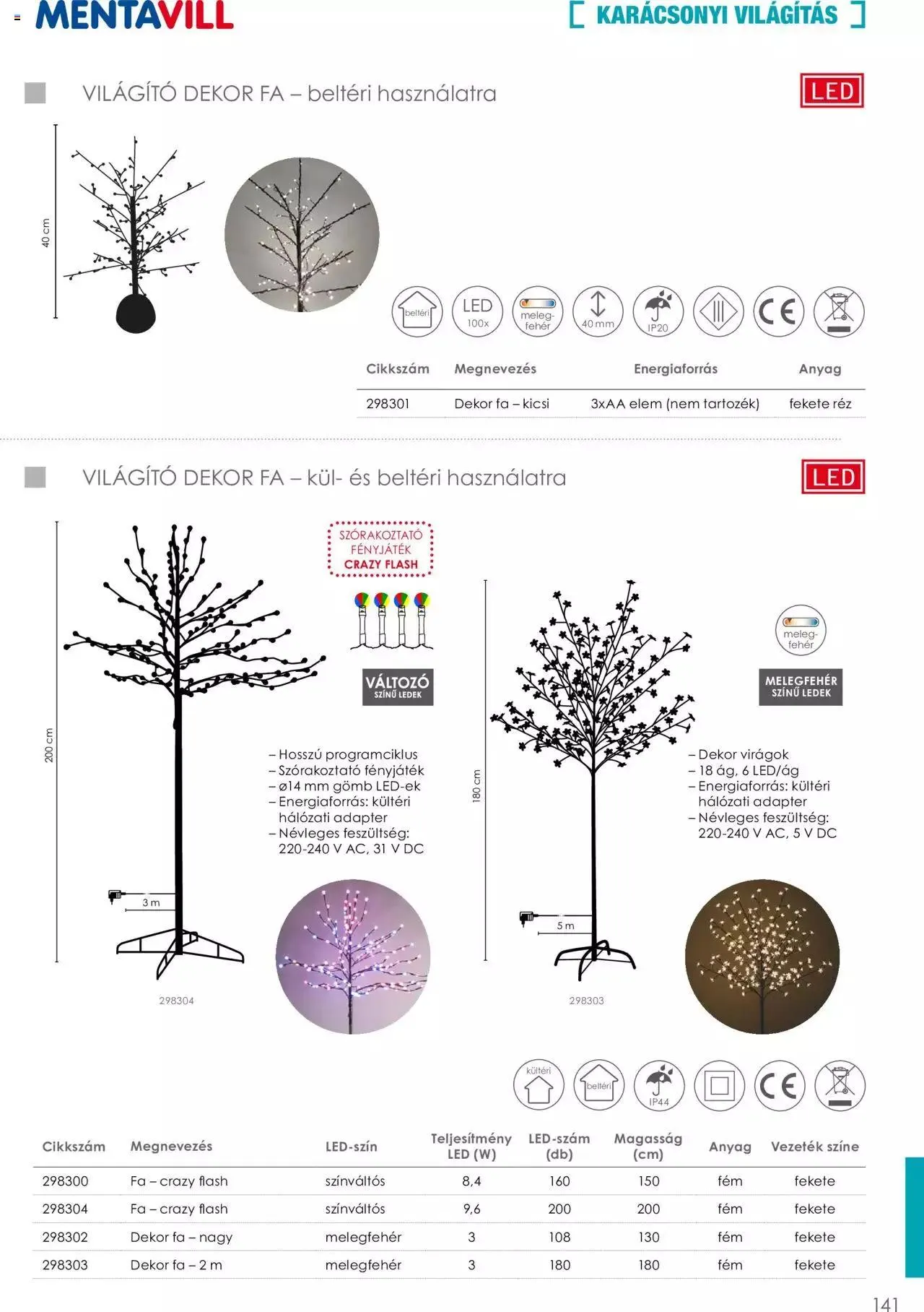 Katalógus Mentavill - Termékkatalógus 2022-2023 december 21.-tól december 31.-ig 2024. - Oldal 141