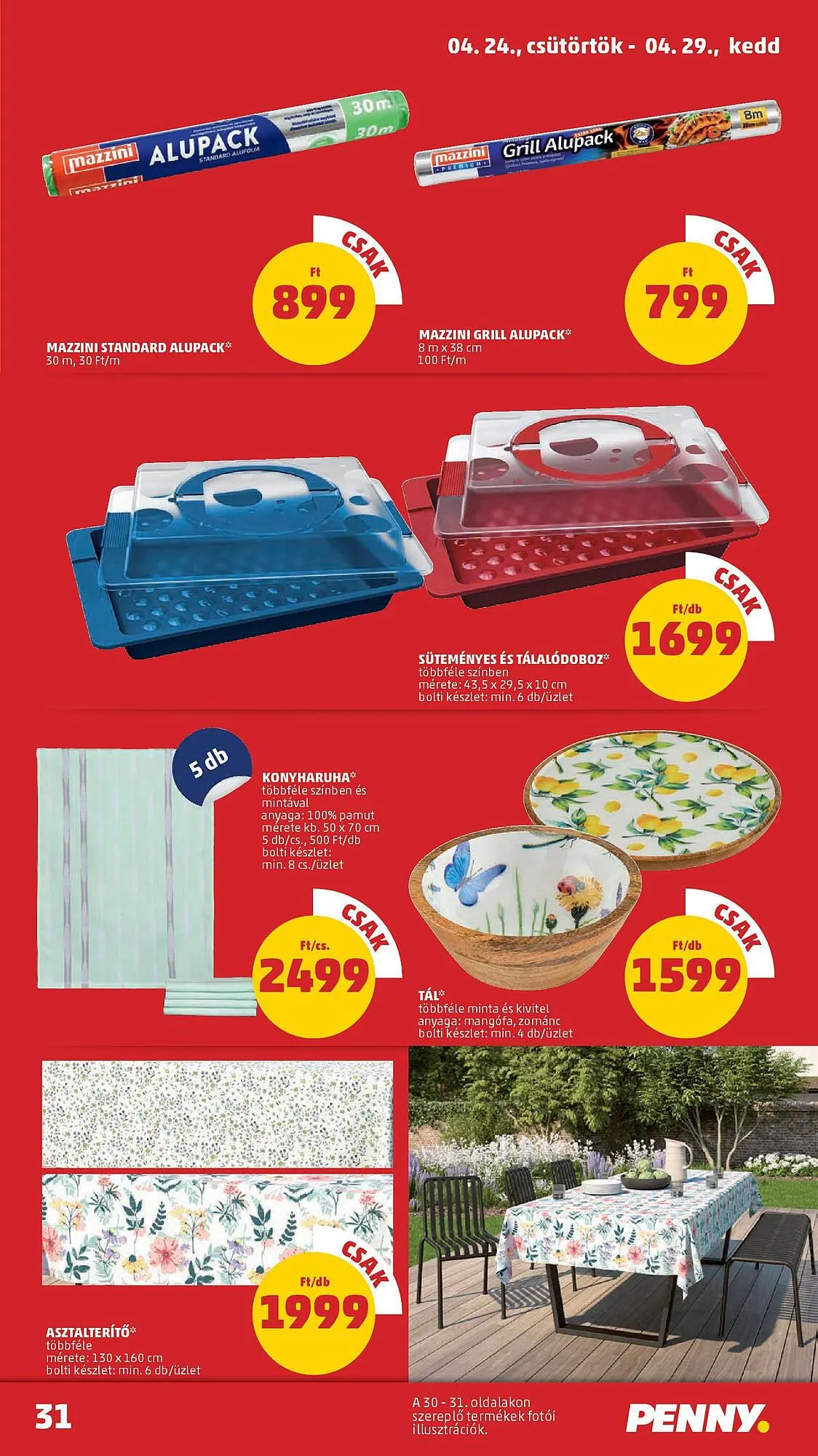 Katalógus PENNY akciós újság április 24.-tól április 29.-ig 2025. - Oldal 31