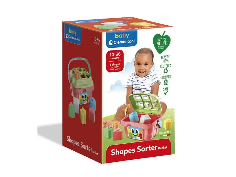 Clementoni: Formaevő dobozka, formaillesztő