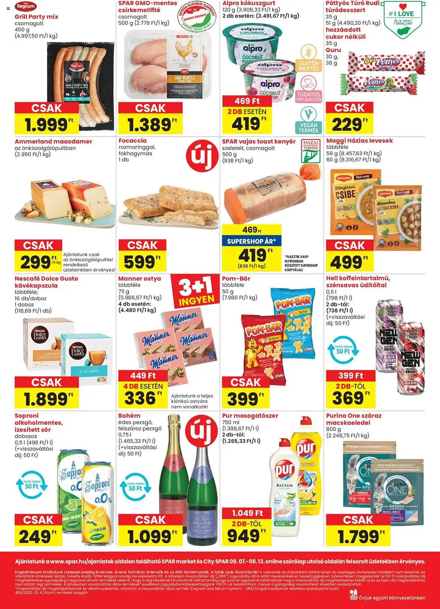 Katalógus Spar akciós újság augusztus 7.-tól augusztus 13.-ig 2025. - Oldal 2