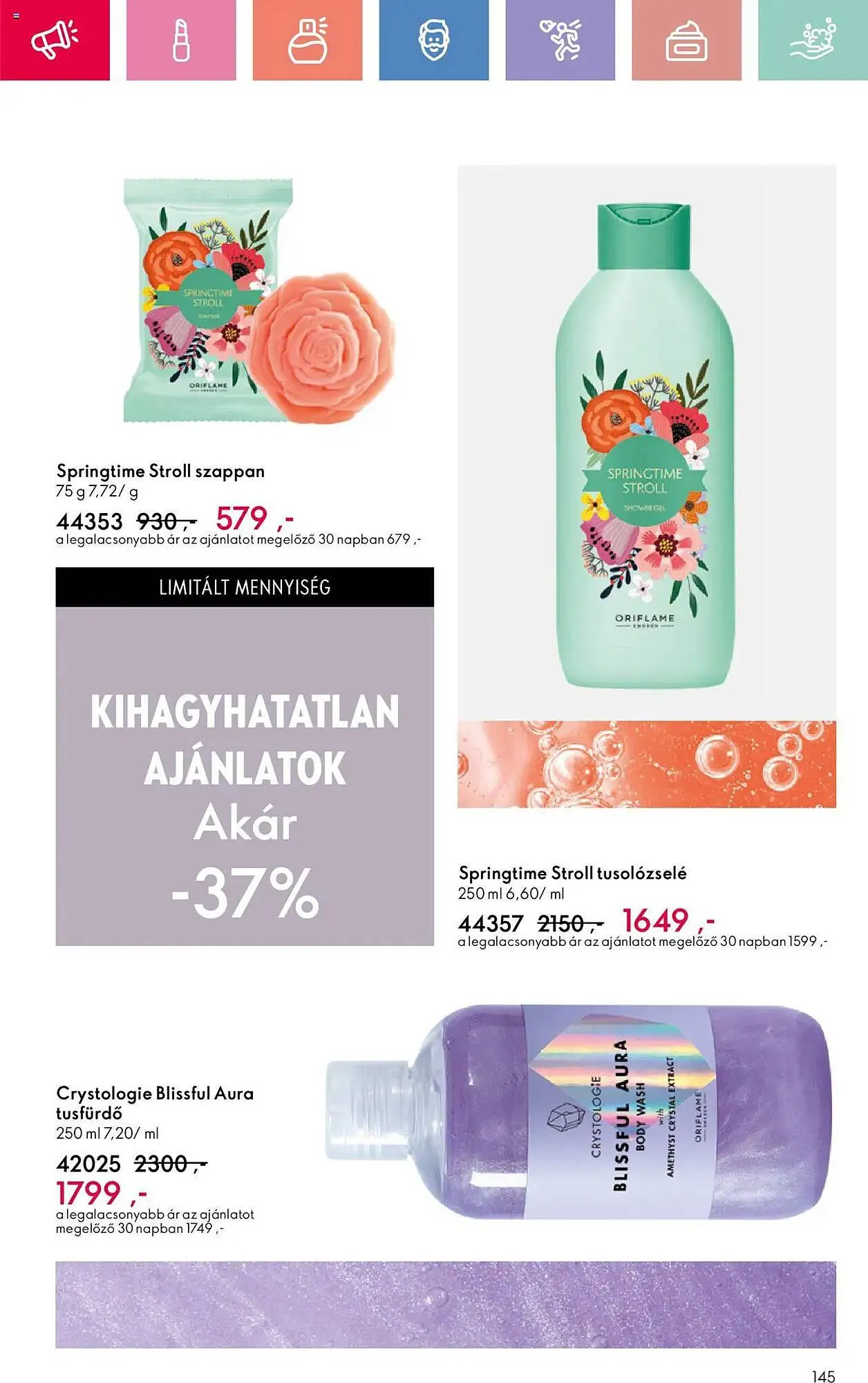 Katalógus Oriflame akciós újság április 13.-tól május 3.-ig 2025. - Oldal 145