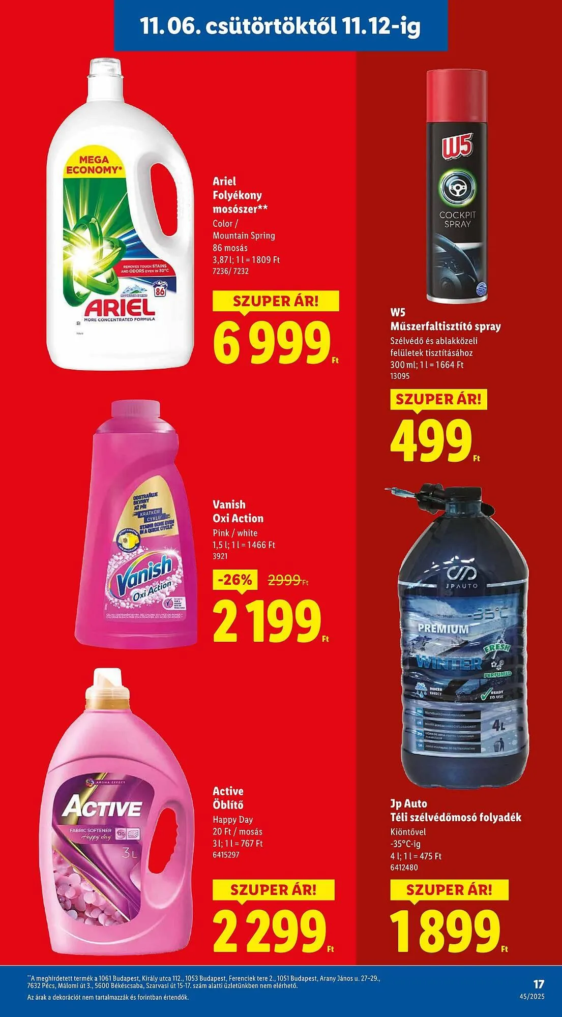 Katalógus Lidl akciós újság november 6.-tól november 12.-ig 2025. - Oldal 17